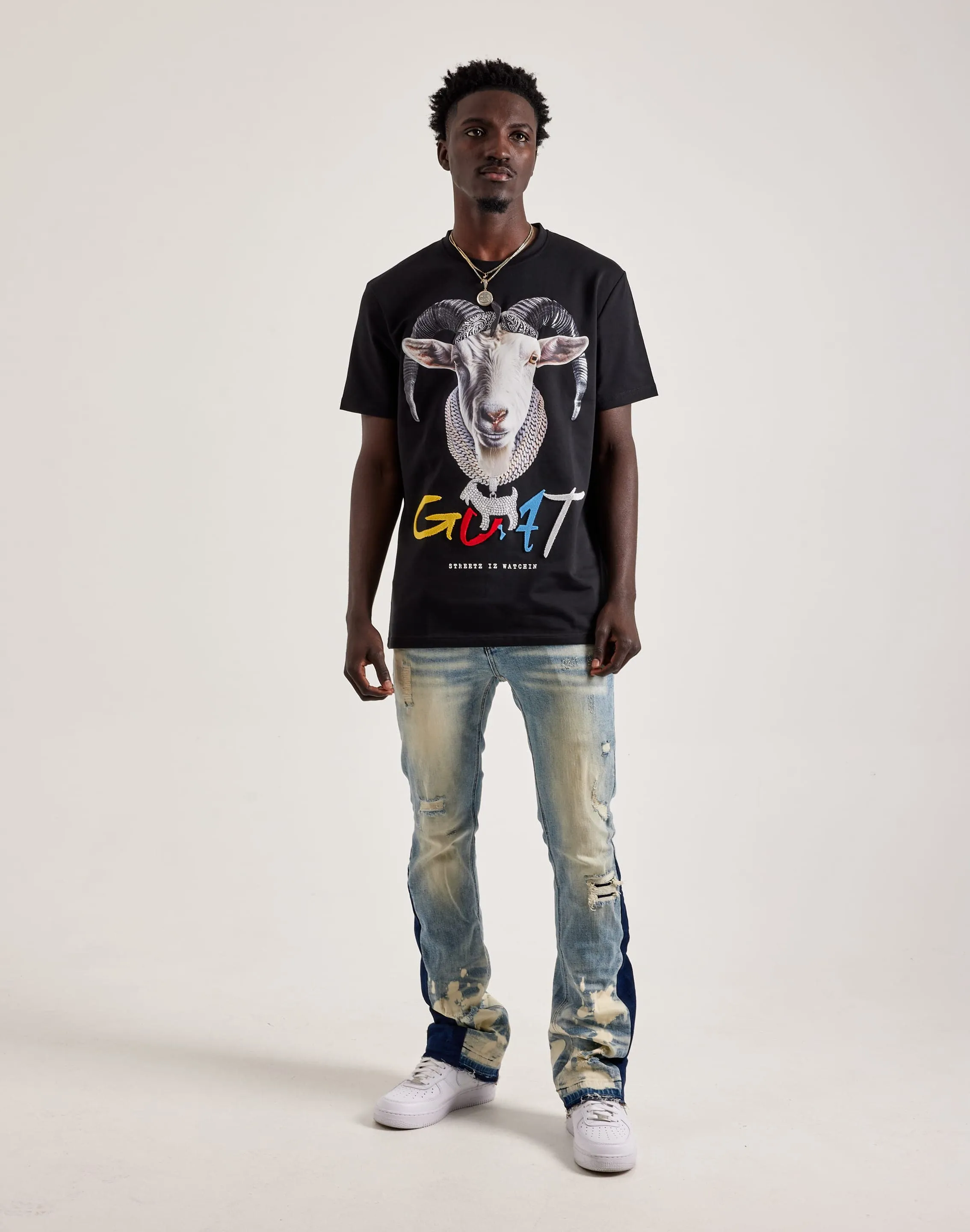 Streetz Iz Watchin Goat Tee