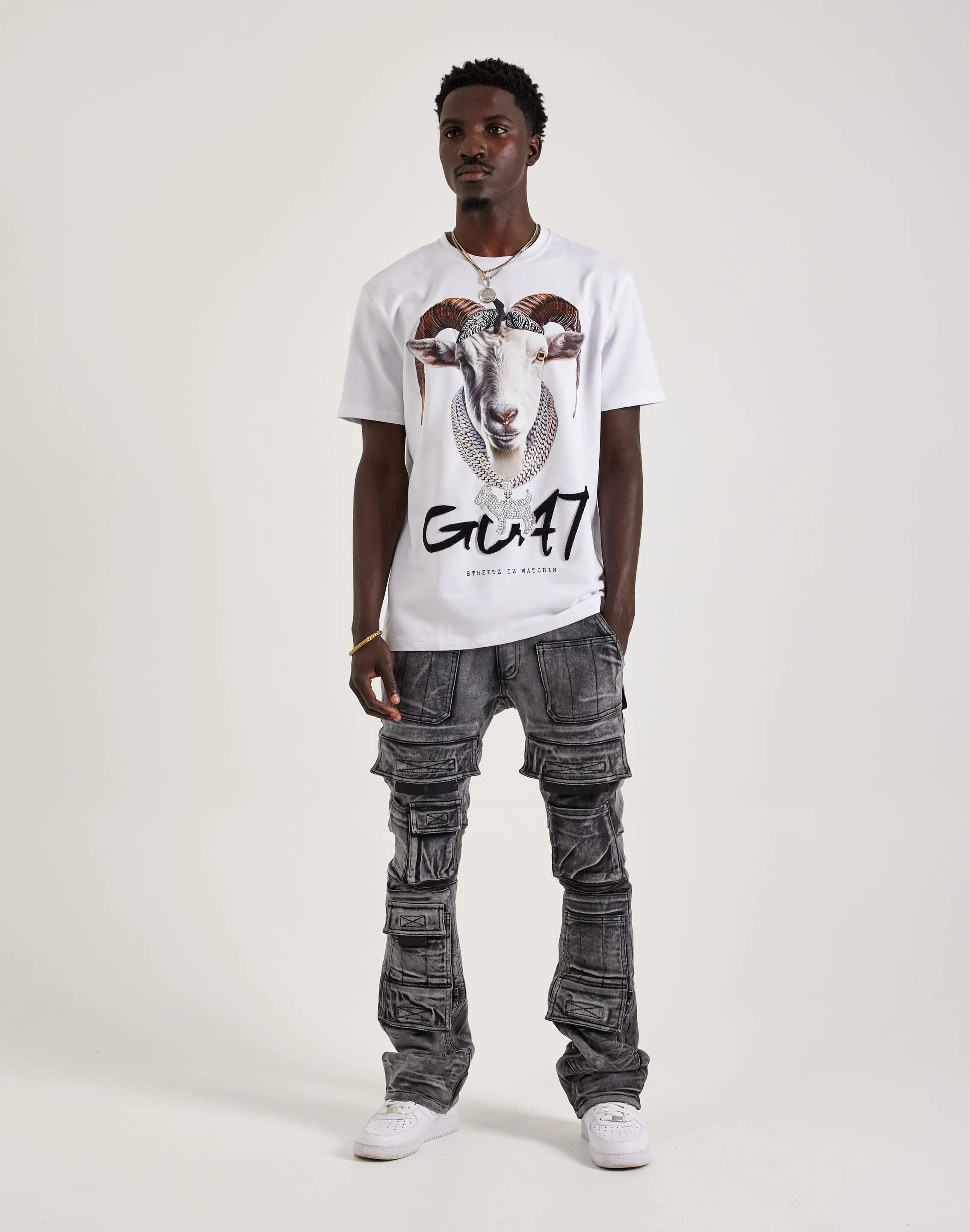 Streetz Iz Watchin Goat Tee