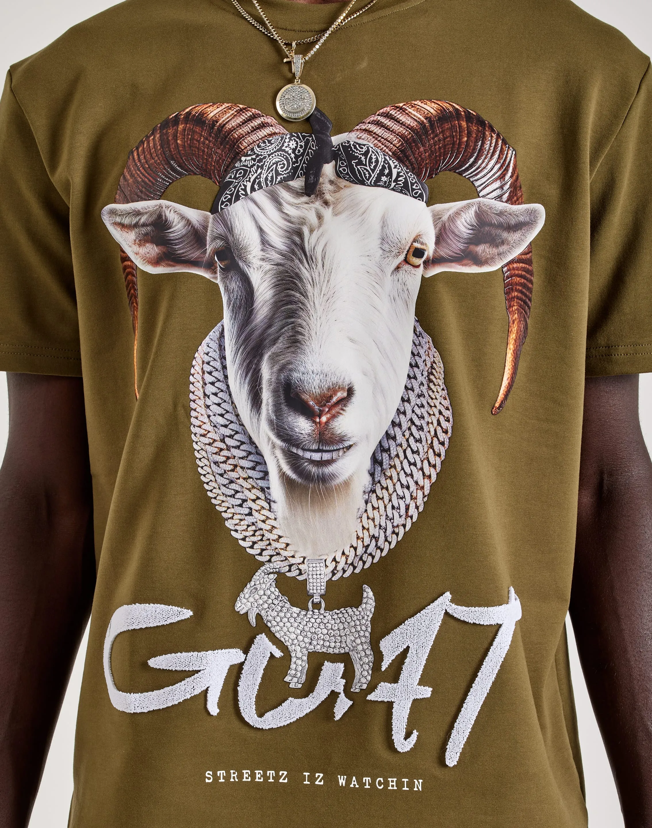 Streetz Iz Watchin Goat Tee