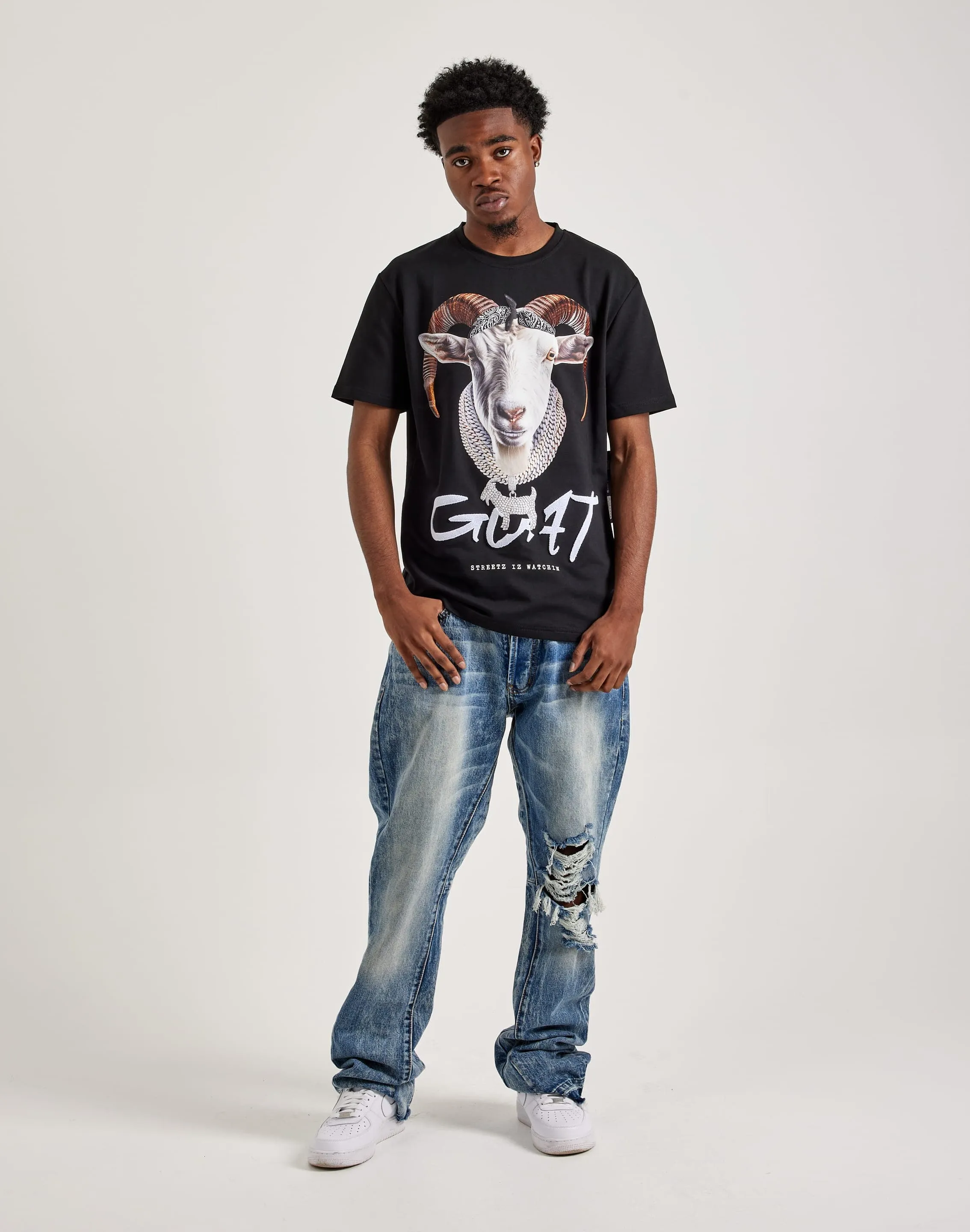 Streetz Iz Watchin Goat Tee