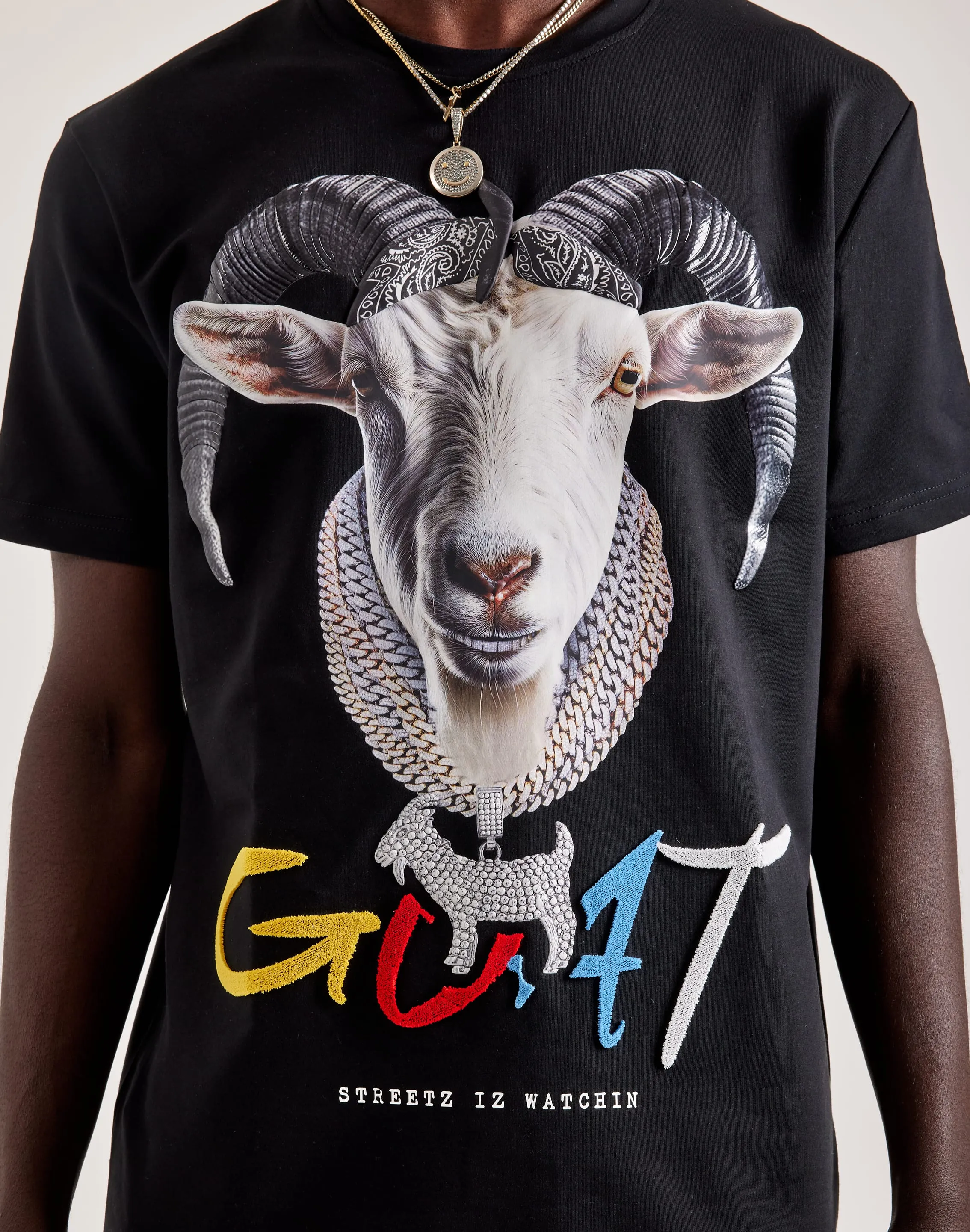 Streetz Iz Watchin Goat Tee