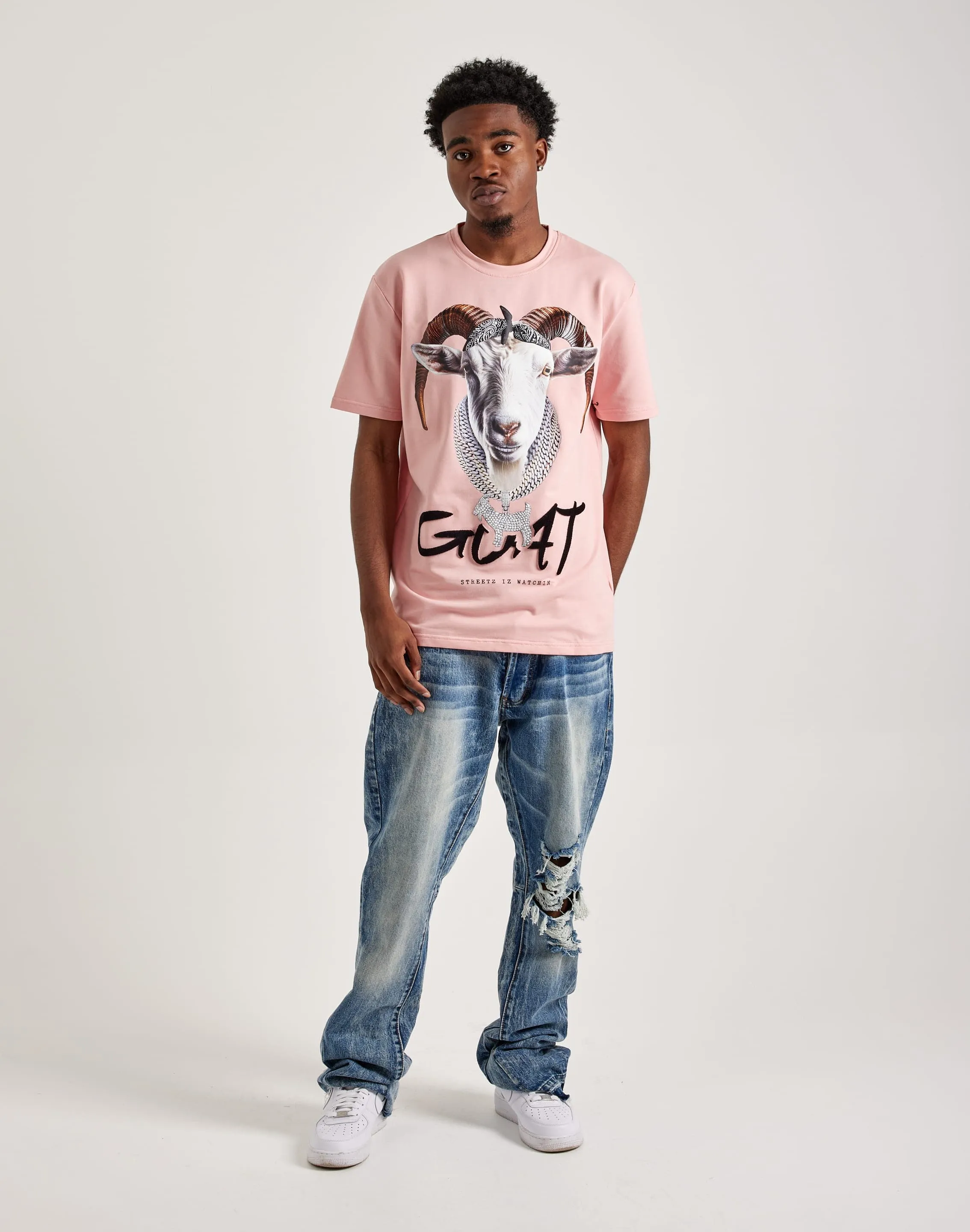 Streetz Iz Watchin Goat Tee