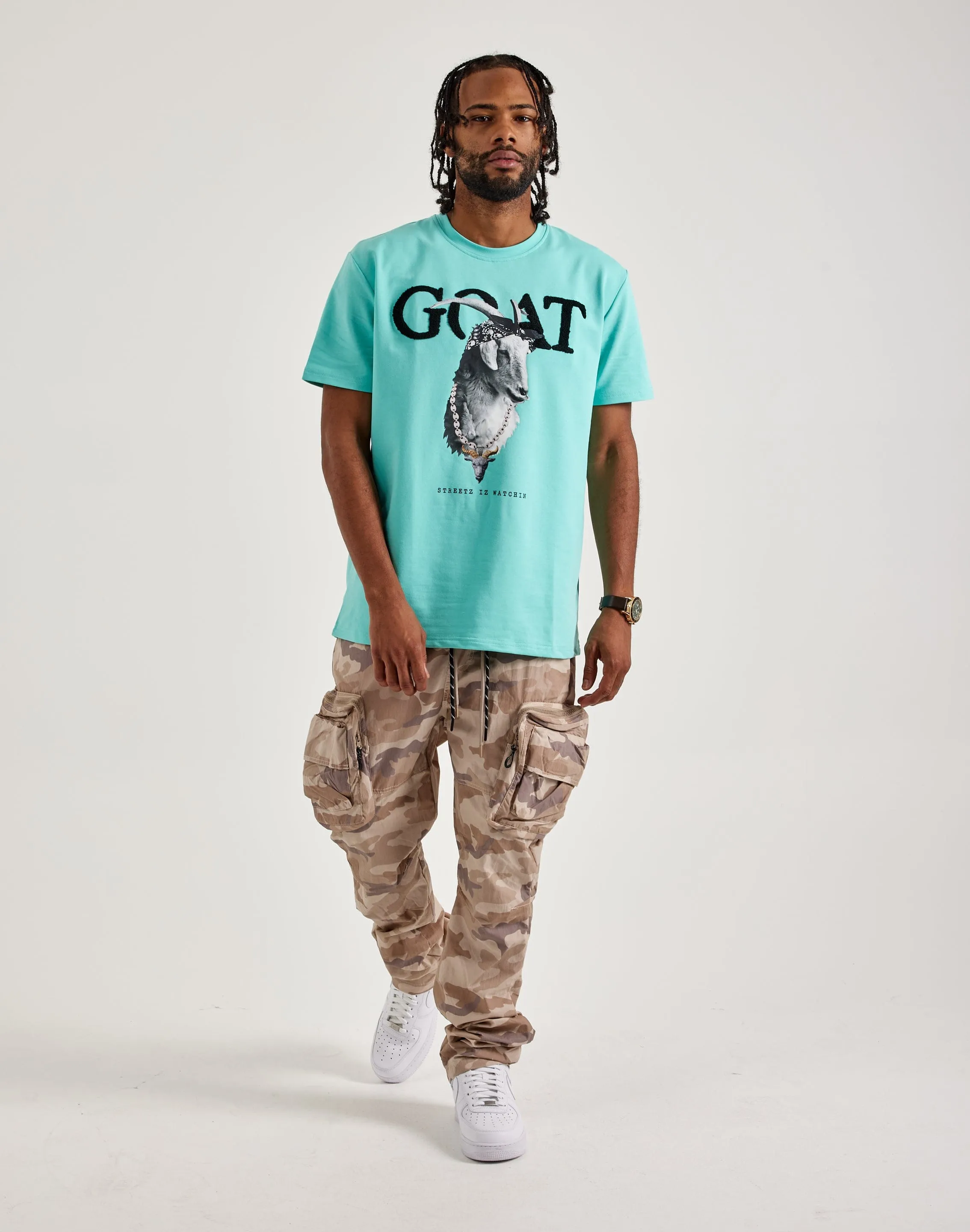 Streetz Iz Watchin Goat Tee
