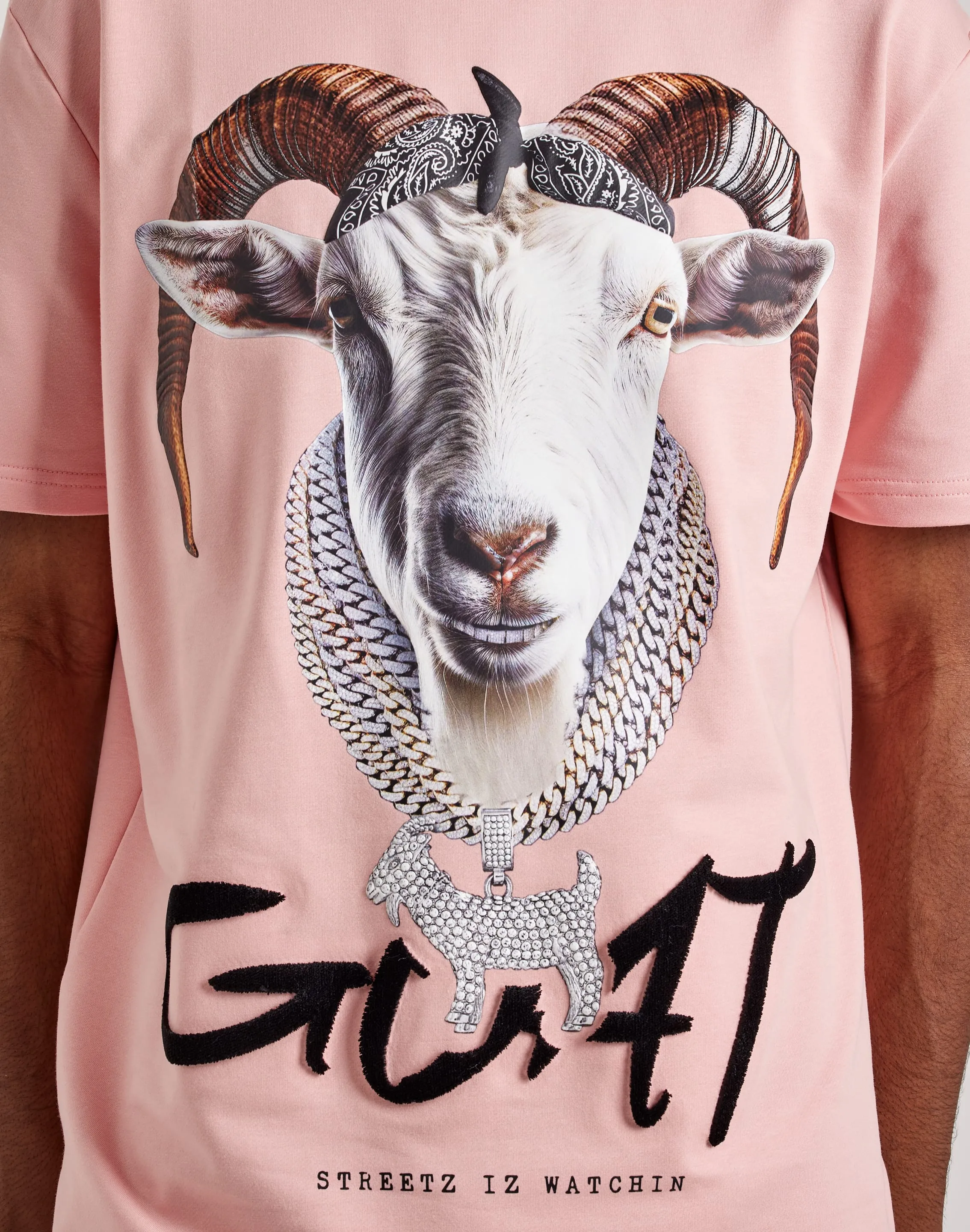 Streetz Iz Watchin Goat Tee
