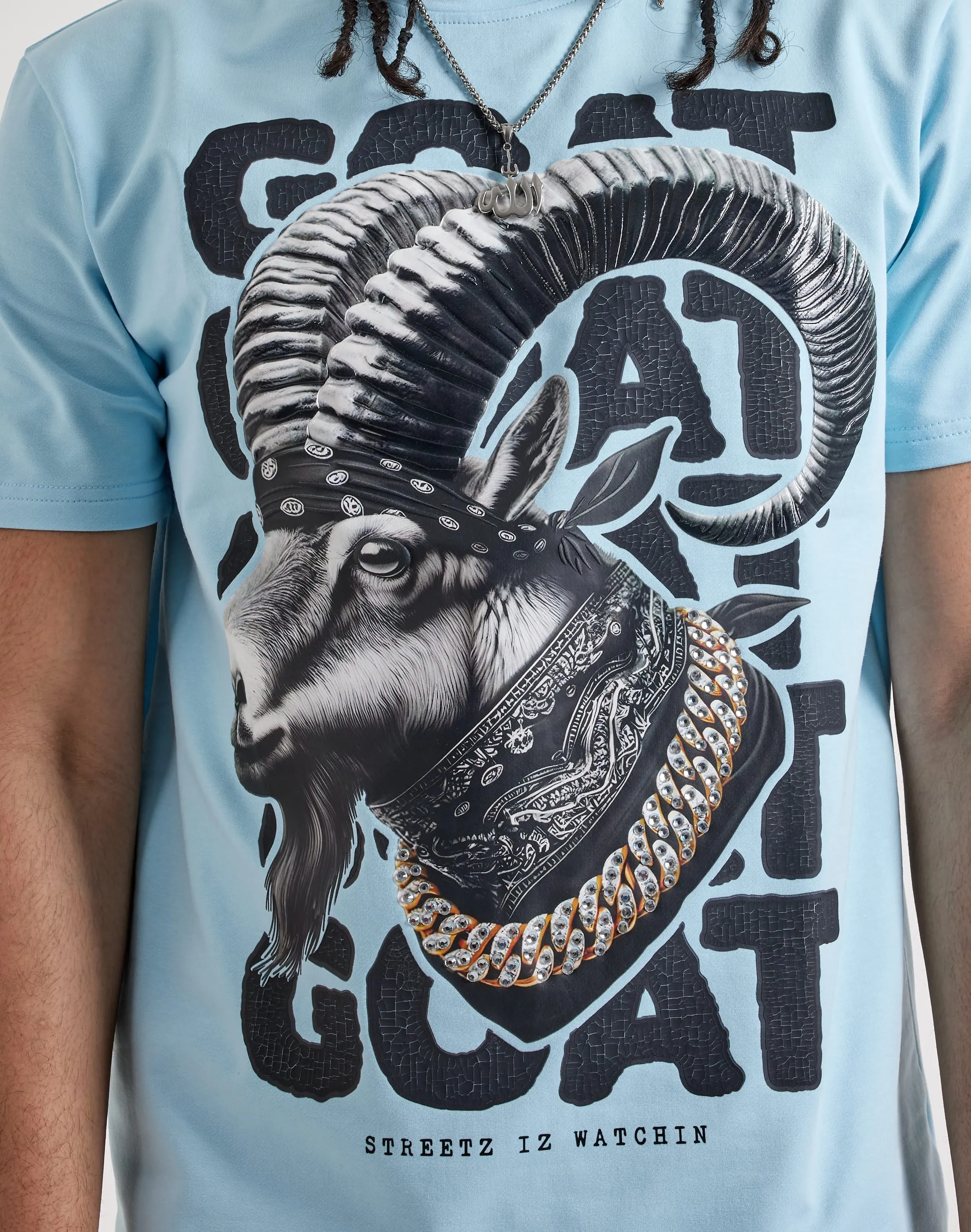 Streetz Iz Watchin Goat Tee