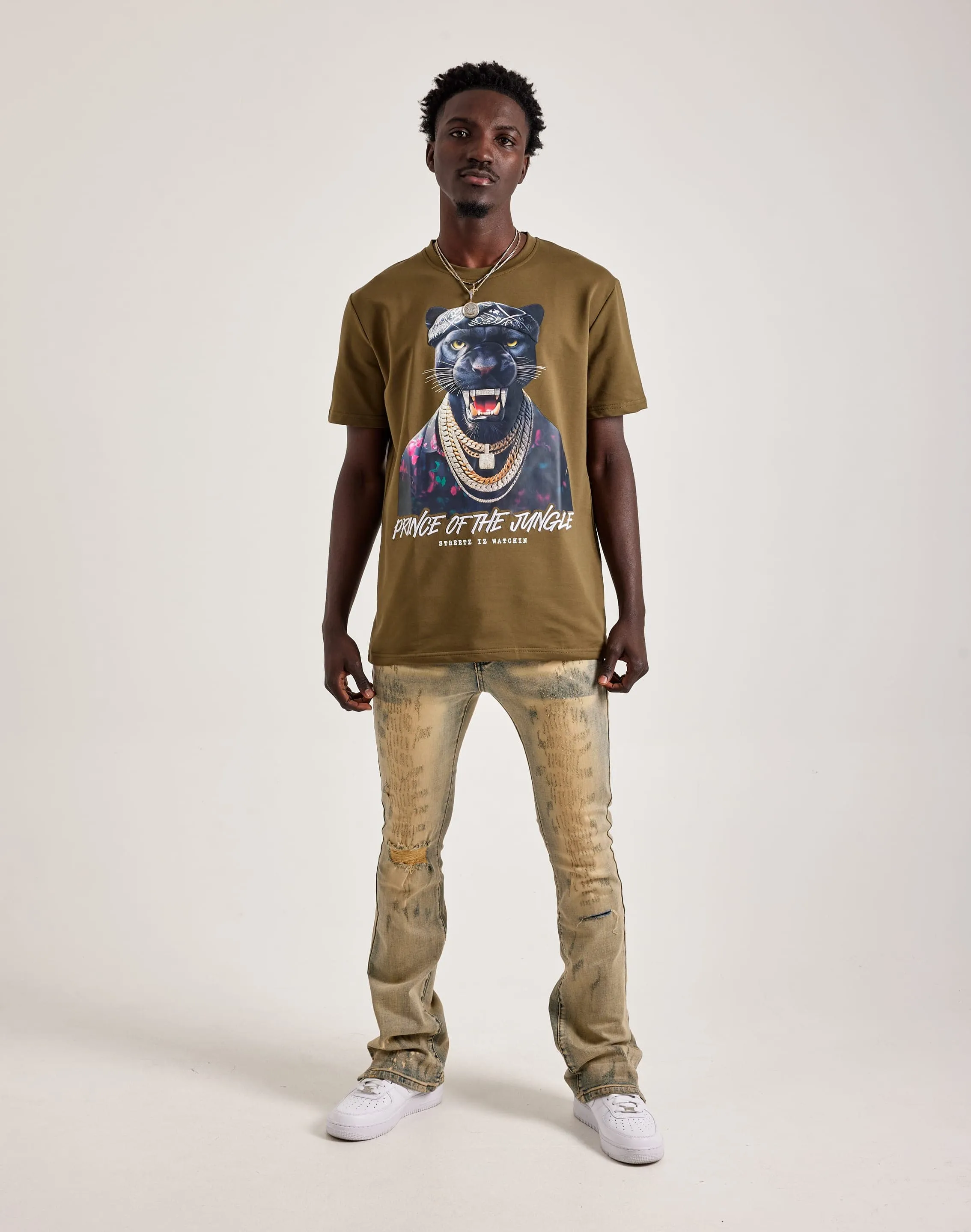 Streetz Iz Watchin Prince Of The Jungle Tee