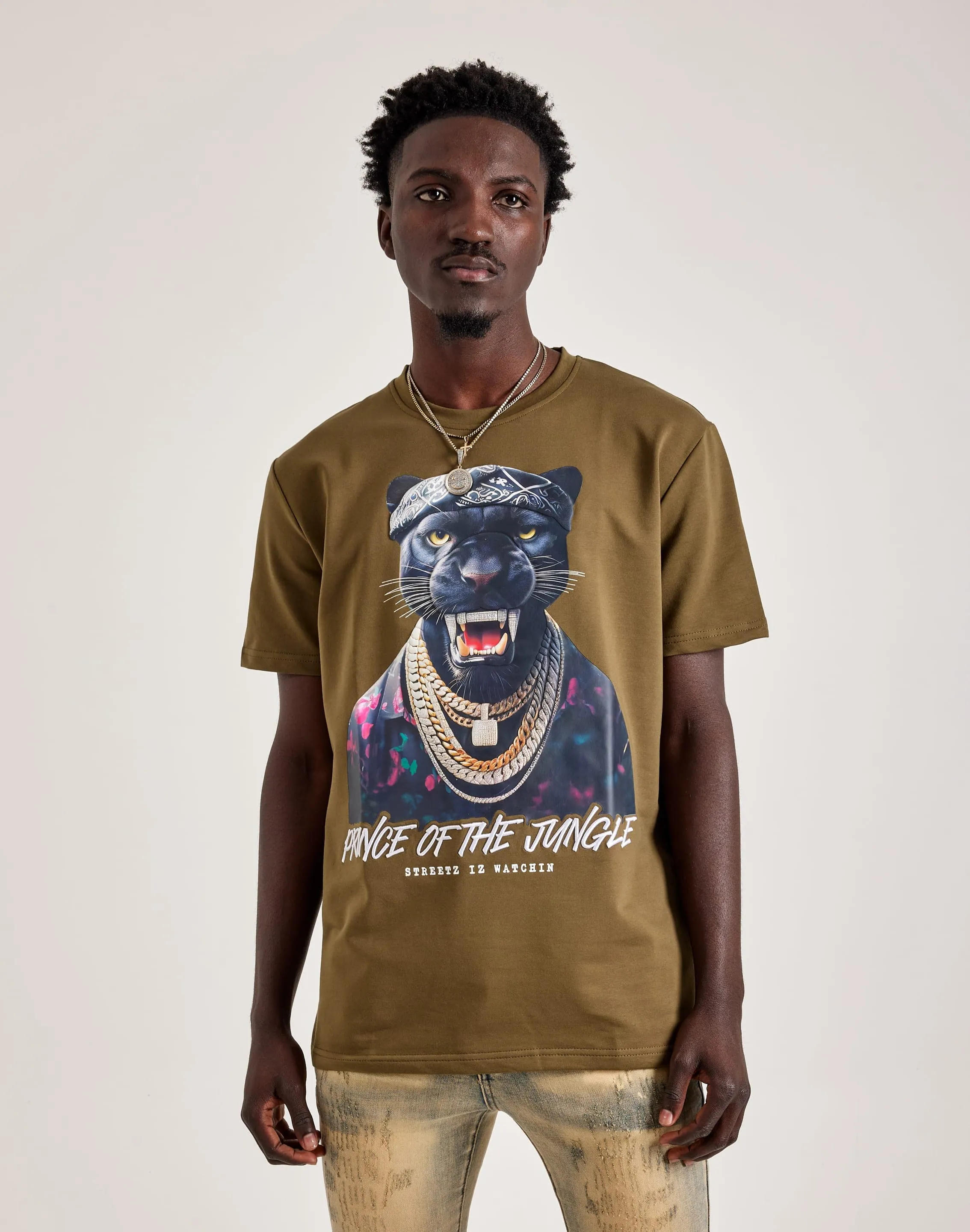 Streetz Iz Watchin Prince Of The Jungle Tee