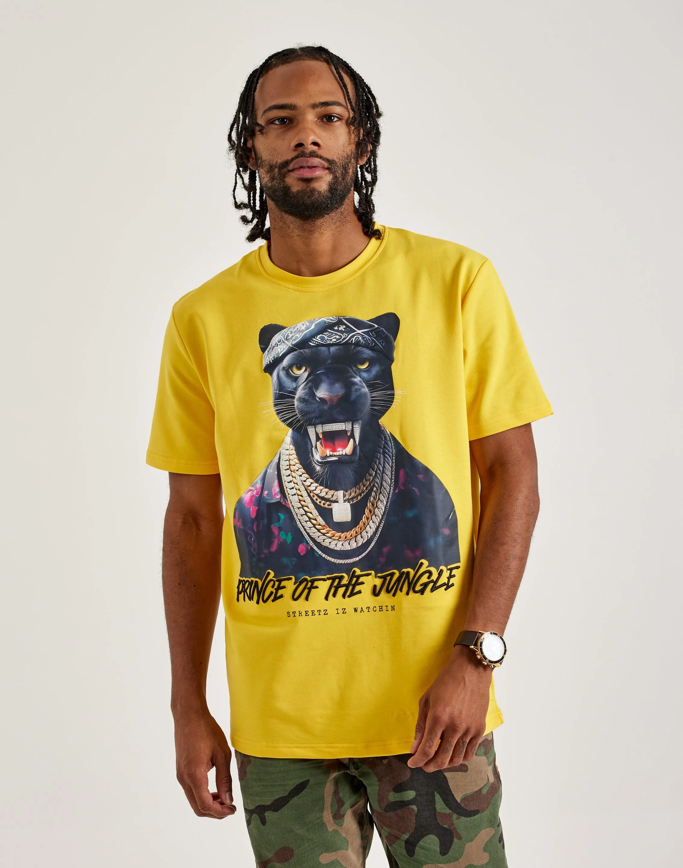 Streetz Iz Watchin Prince Of The Jungle Tee