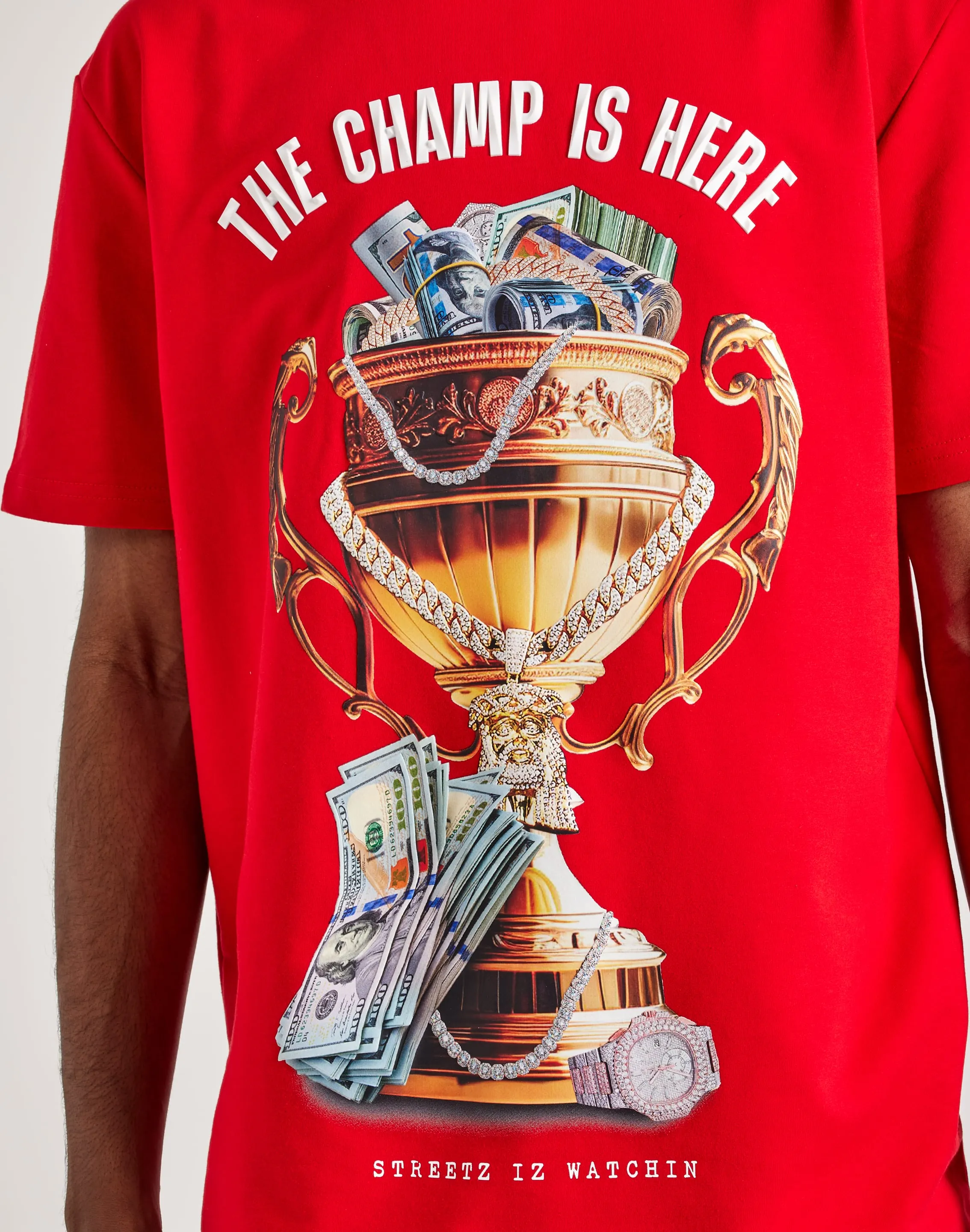 Streetz Iz Watchin The Champ Is Here Tee
