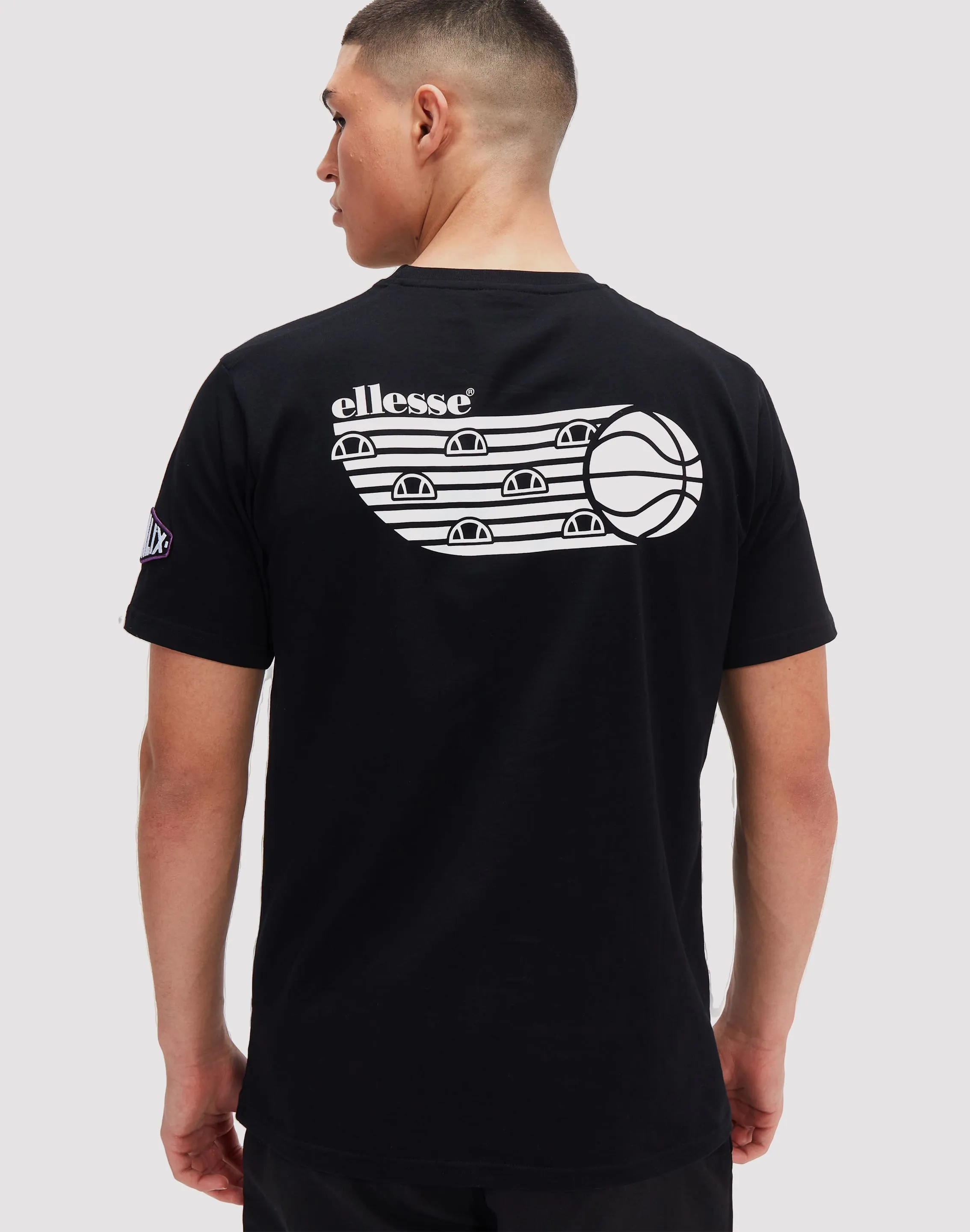 SUPERBRANDS Ellesse Boretto Black Tee