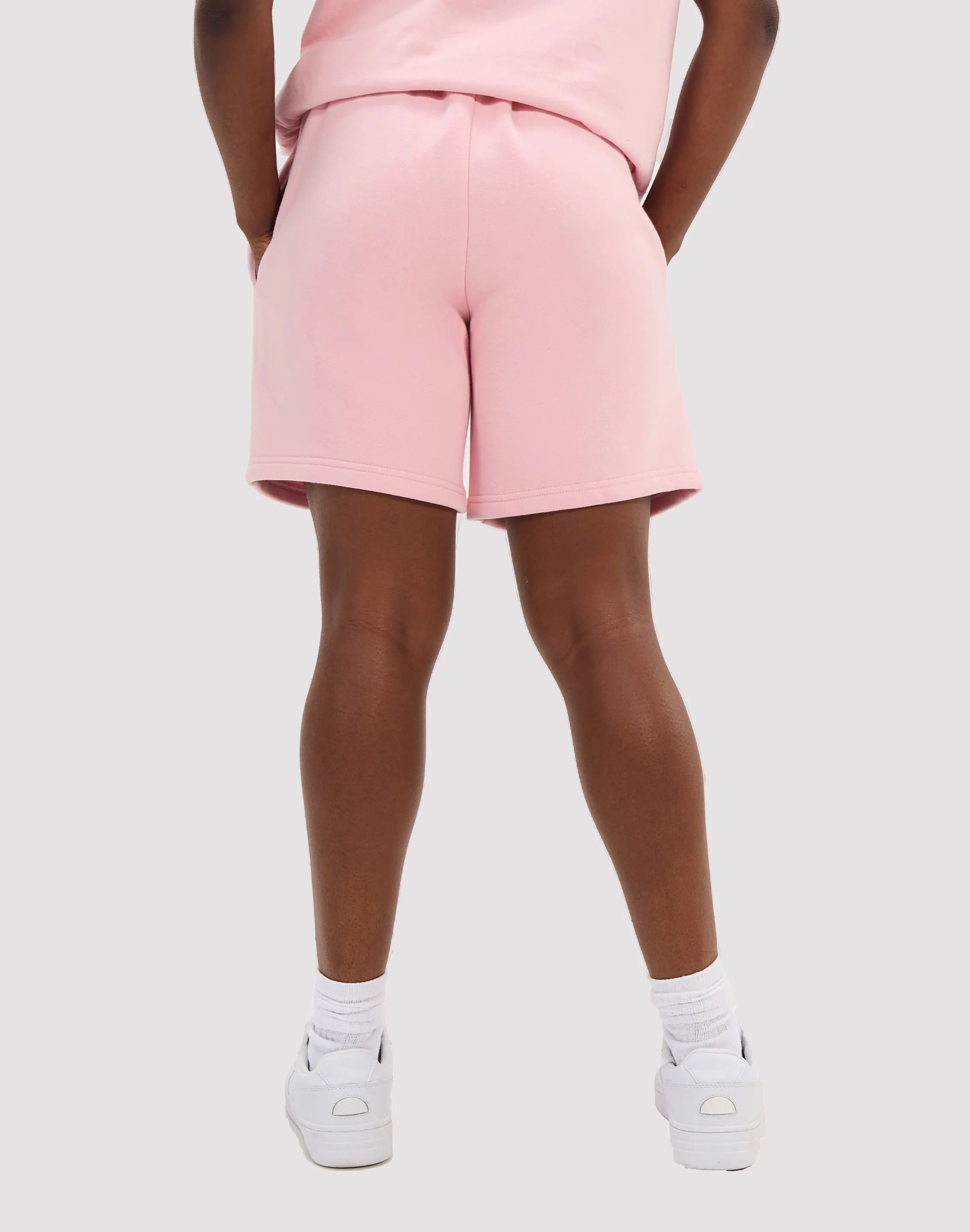 SUPERBRANDS Ellesse Lazzaroi Fleece Light Pink Shorts