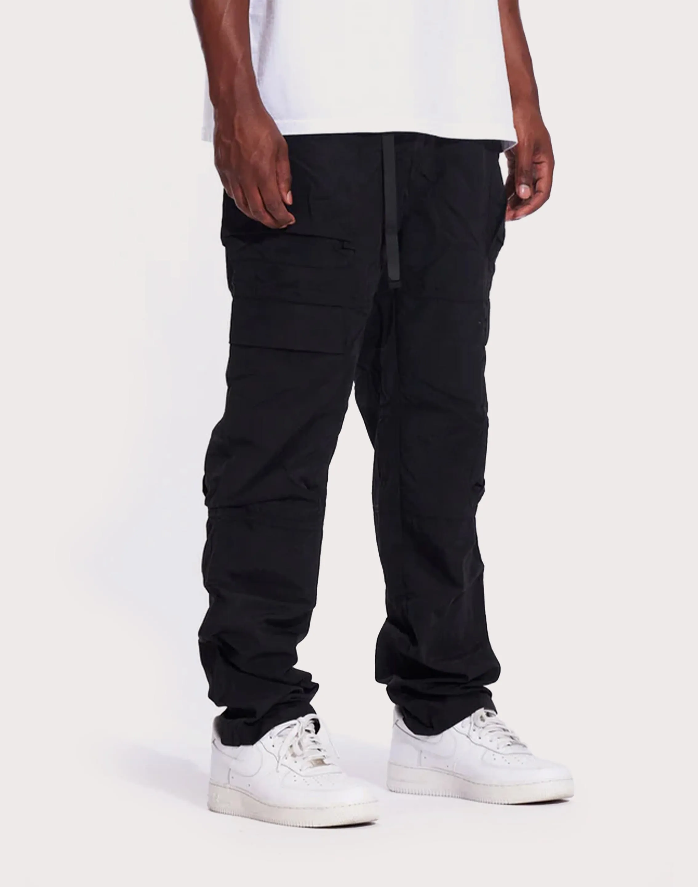 THE LEVERAGE Unbasic Nylon Cargo Pants