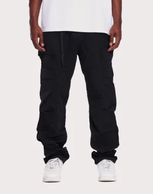 THE LEVERAGE Unbasic Nylon Cargo Pants