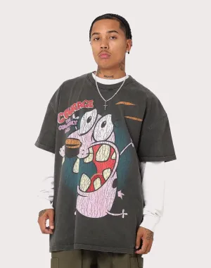 THE POWELL COMPANIES American Thrift CN Courage Black Wash Tee