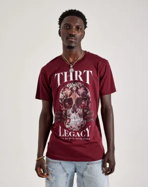 THRT Dark Garden Skull Tee