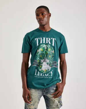 THRT Dark Garden Skull Tee