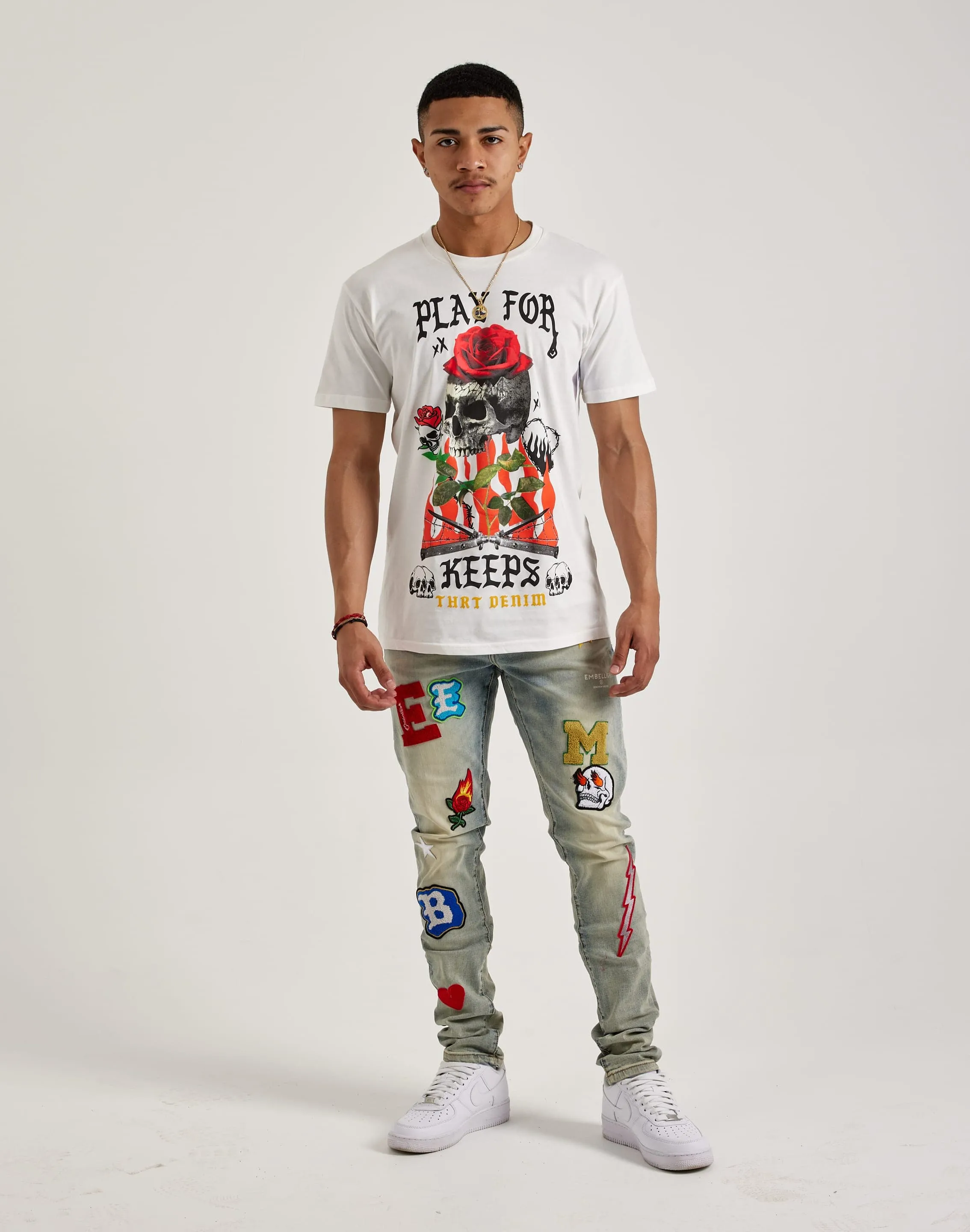 THRT For Keeps Rose Inferno Tee