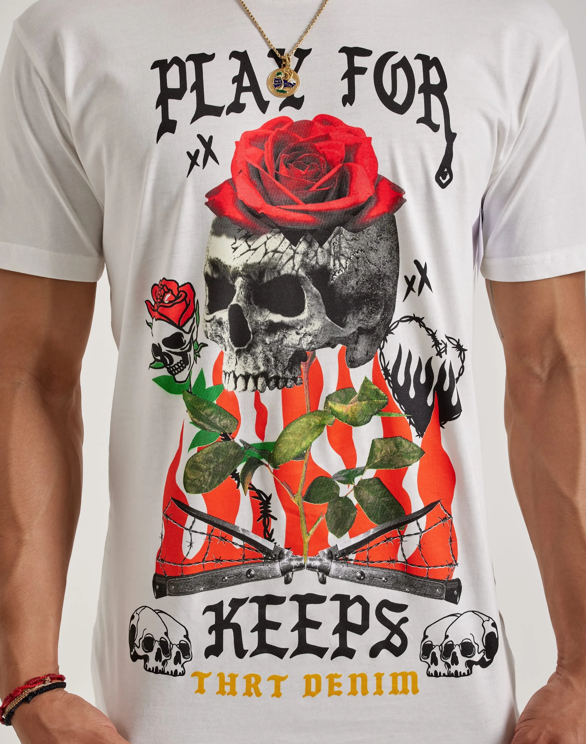 THRT For Keeps Rose Inferno Tee
