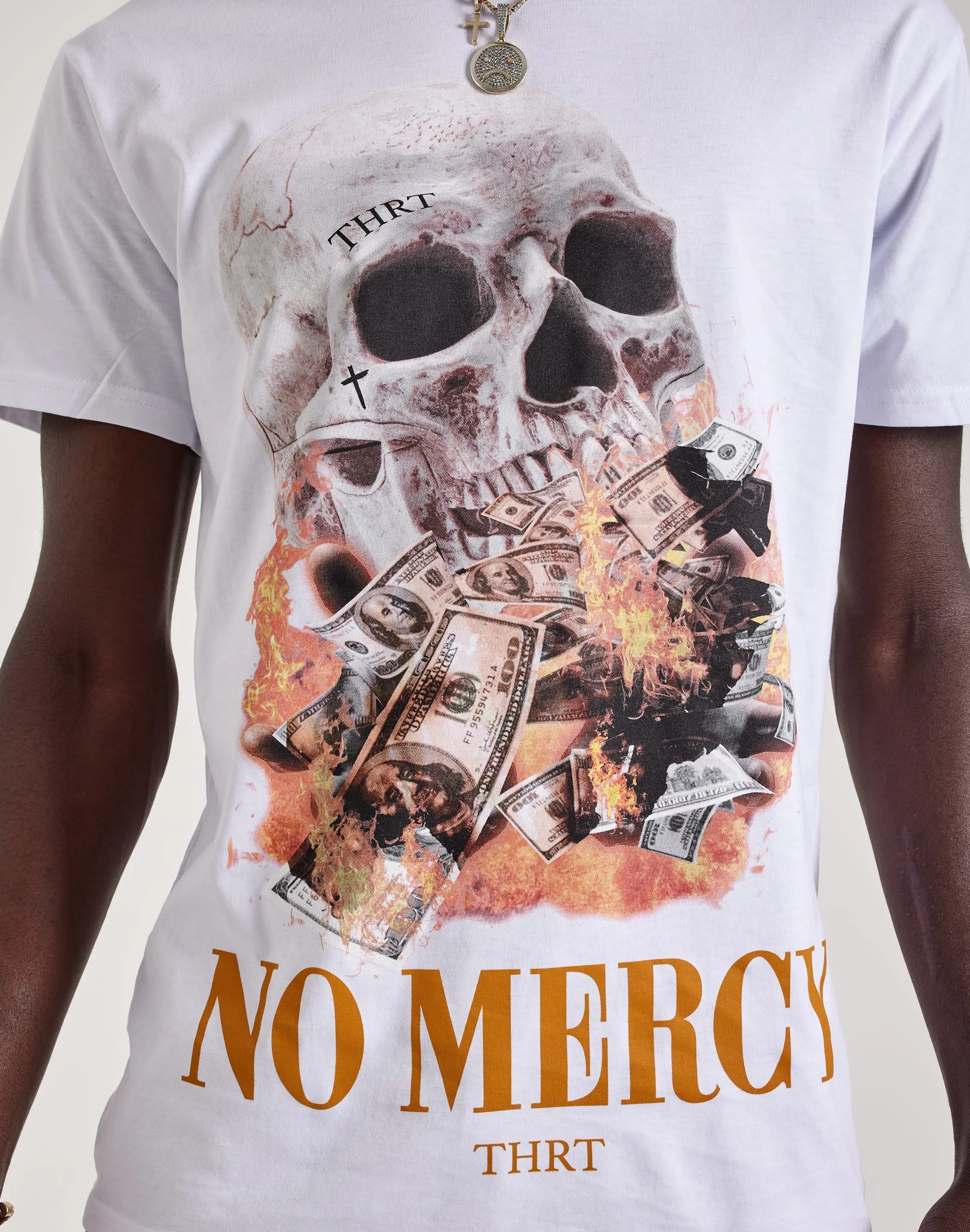 THRT No Mercy Skull Tee