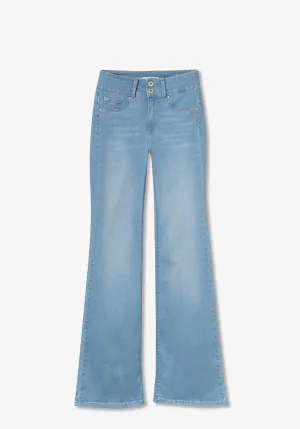 Tiffosi One Size Flare Light Denim Jeans