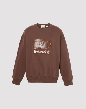 Timberland Box Fit Badge Crewneck