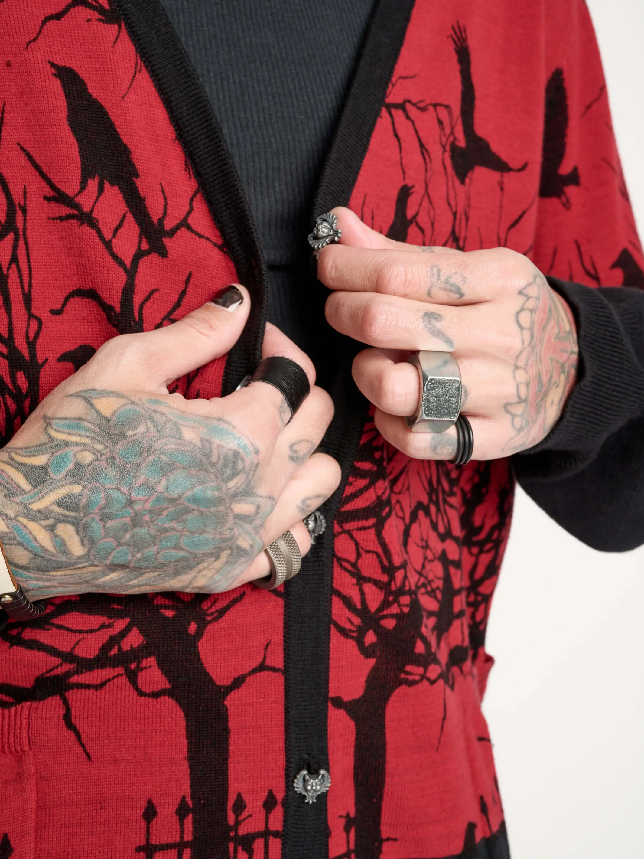 Treachery of Ravens Cardigan