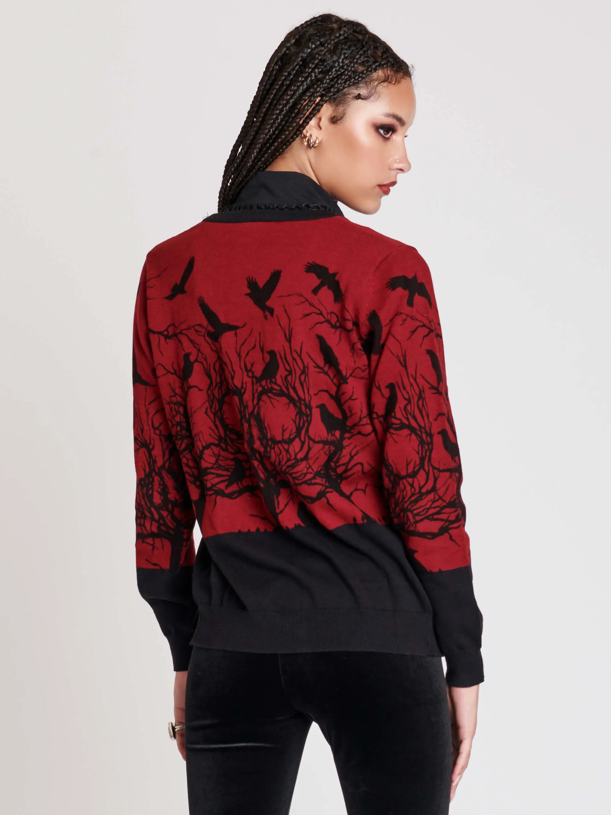 Treachery of Ravens Cardigan
