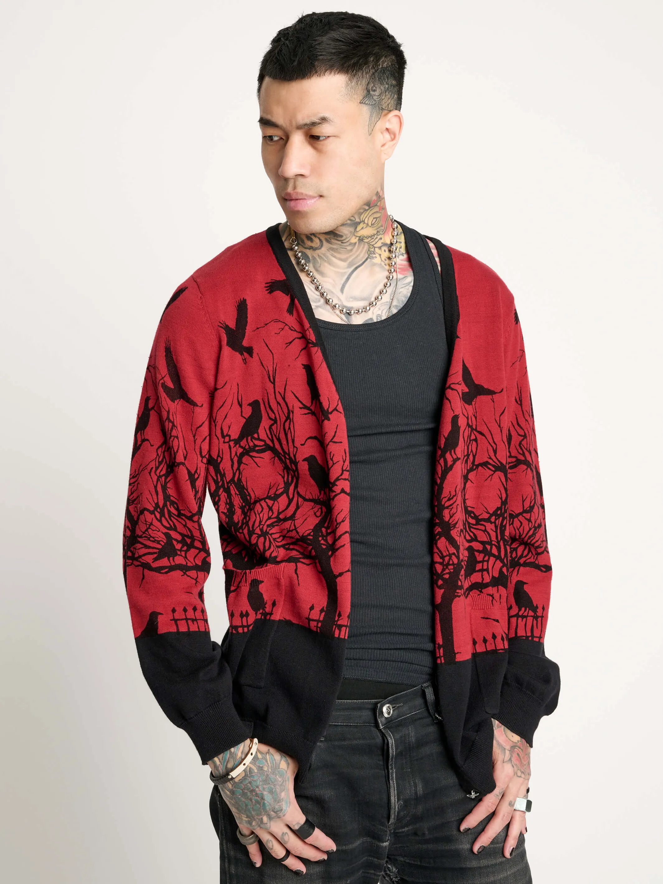 Treachery of Ravens Cardigan
