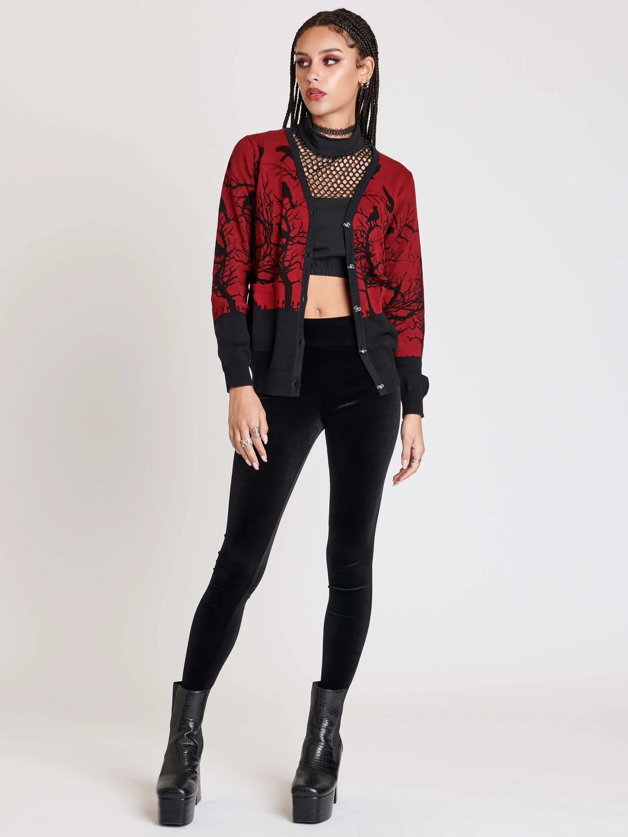 Treachery of Ravens Cardigan