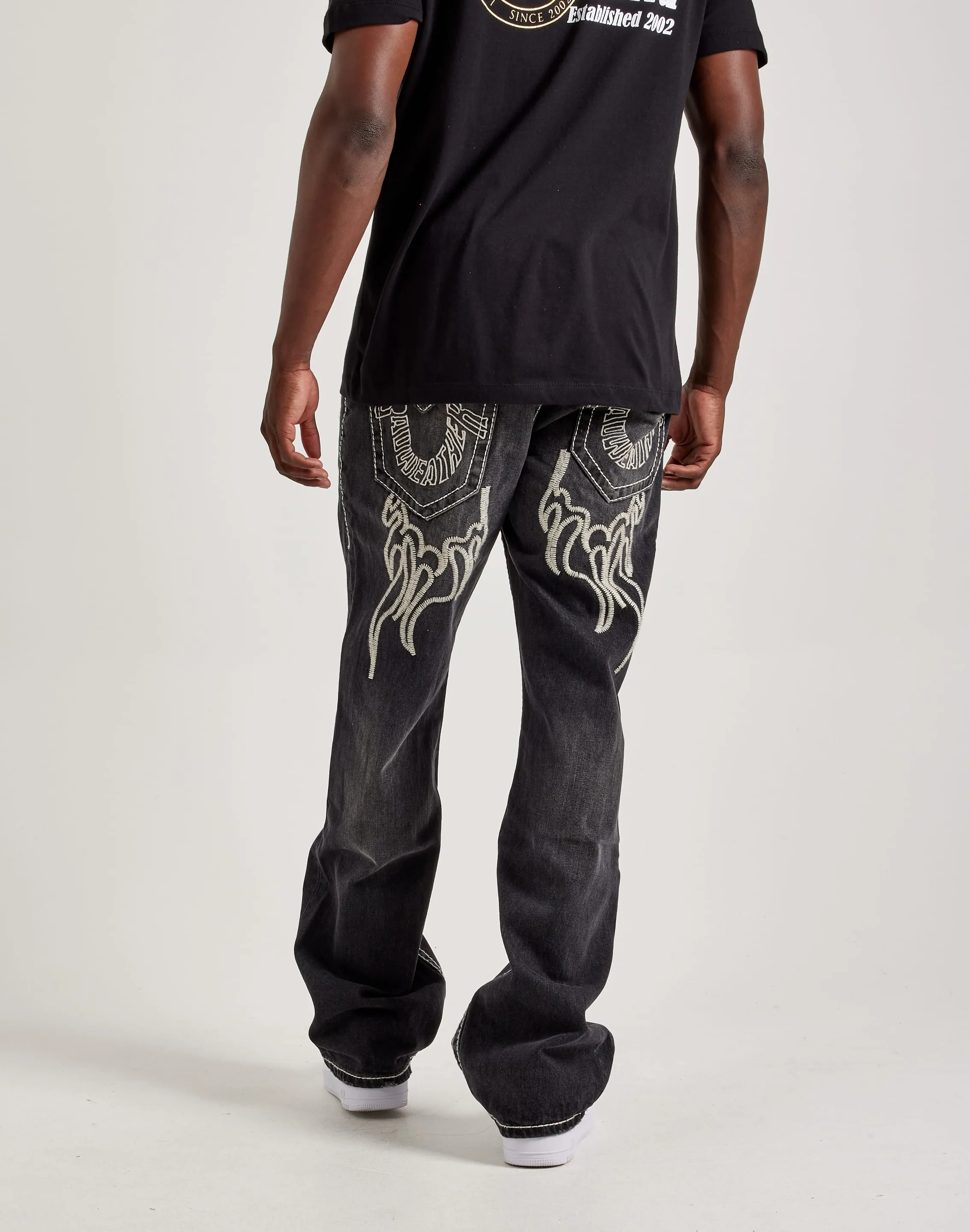 True Religion Bad Weather Big T Flame Billy Jeans