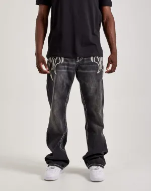 True Religion Bad Weather Big T Flame Billy Jeans