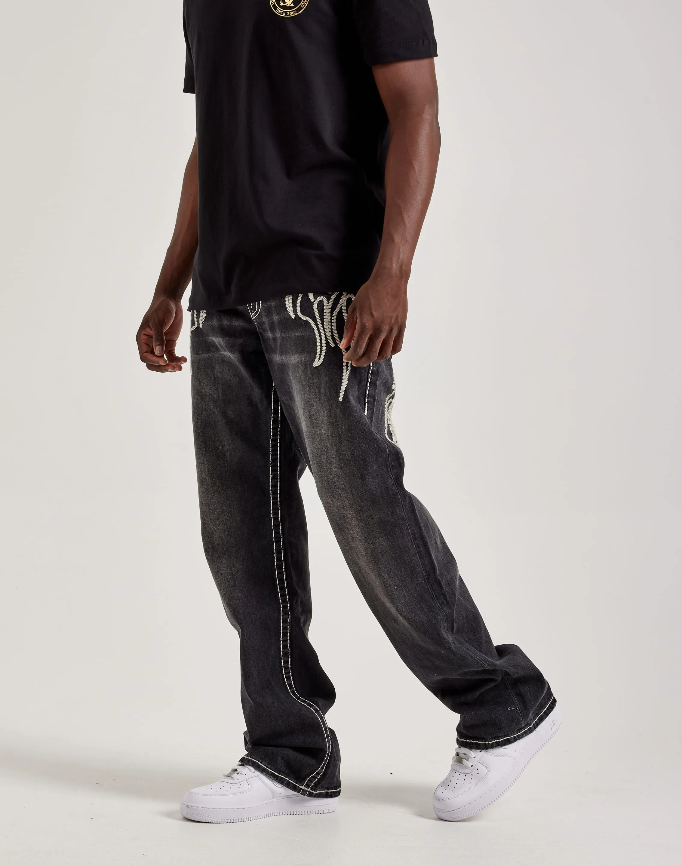 True Religion Bad Weather Big T Flame Billy Jeans