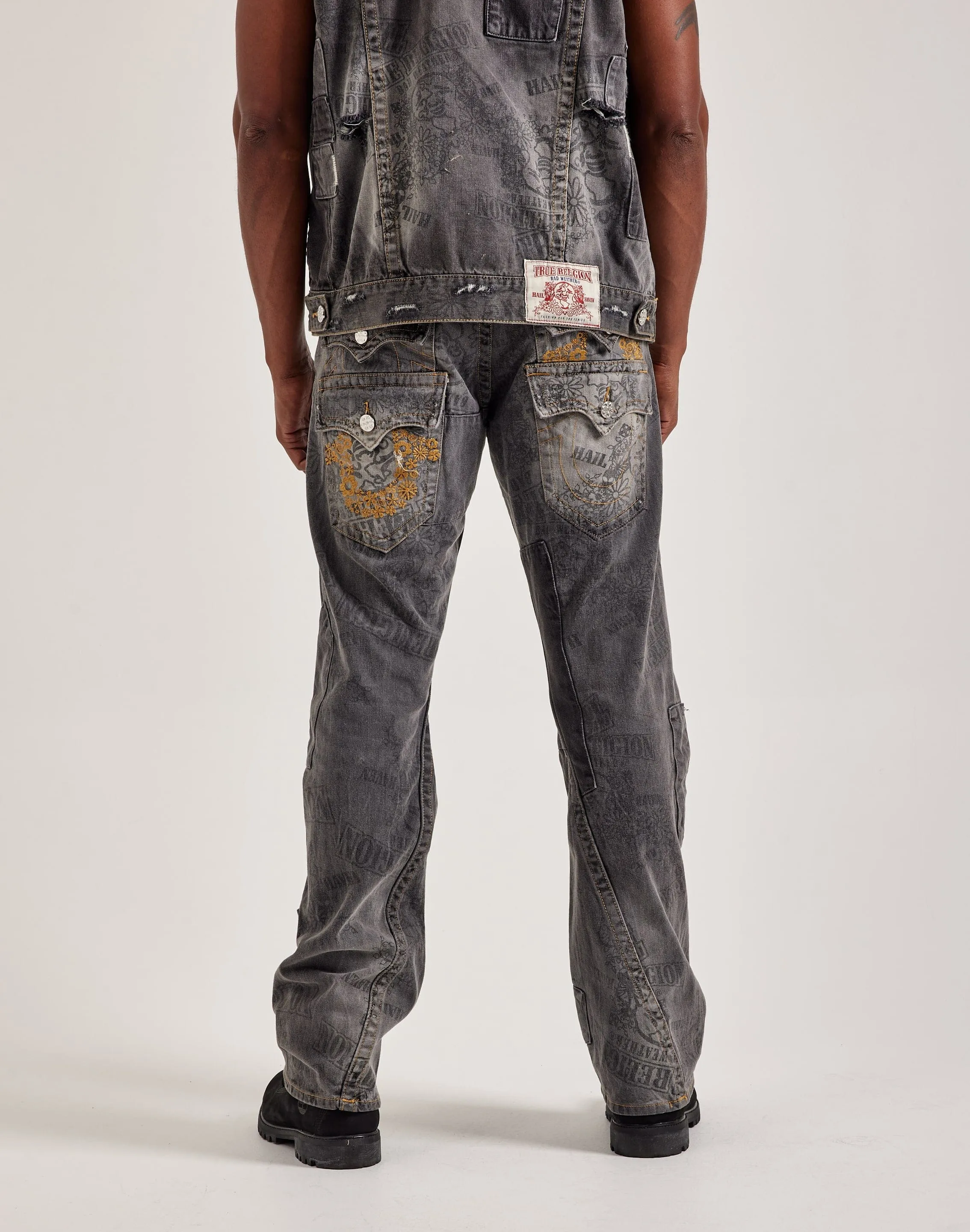True Religion Bad Weather Joey Stacked Pocket Jeans