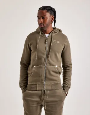 True Religion Big-T Full-Zip Hoodie