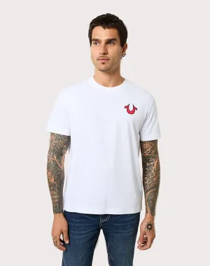 True Religion Blazing World Tour Logo Tee
