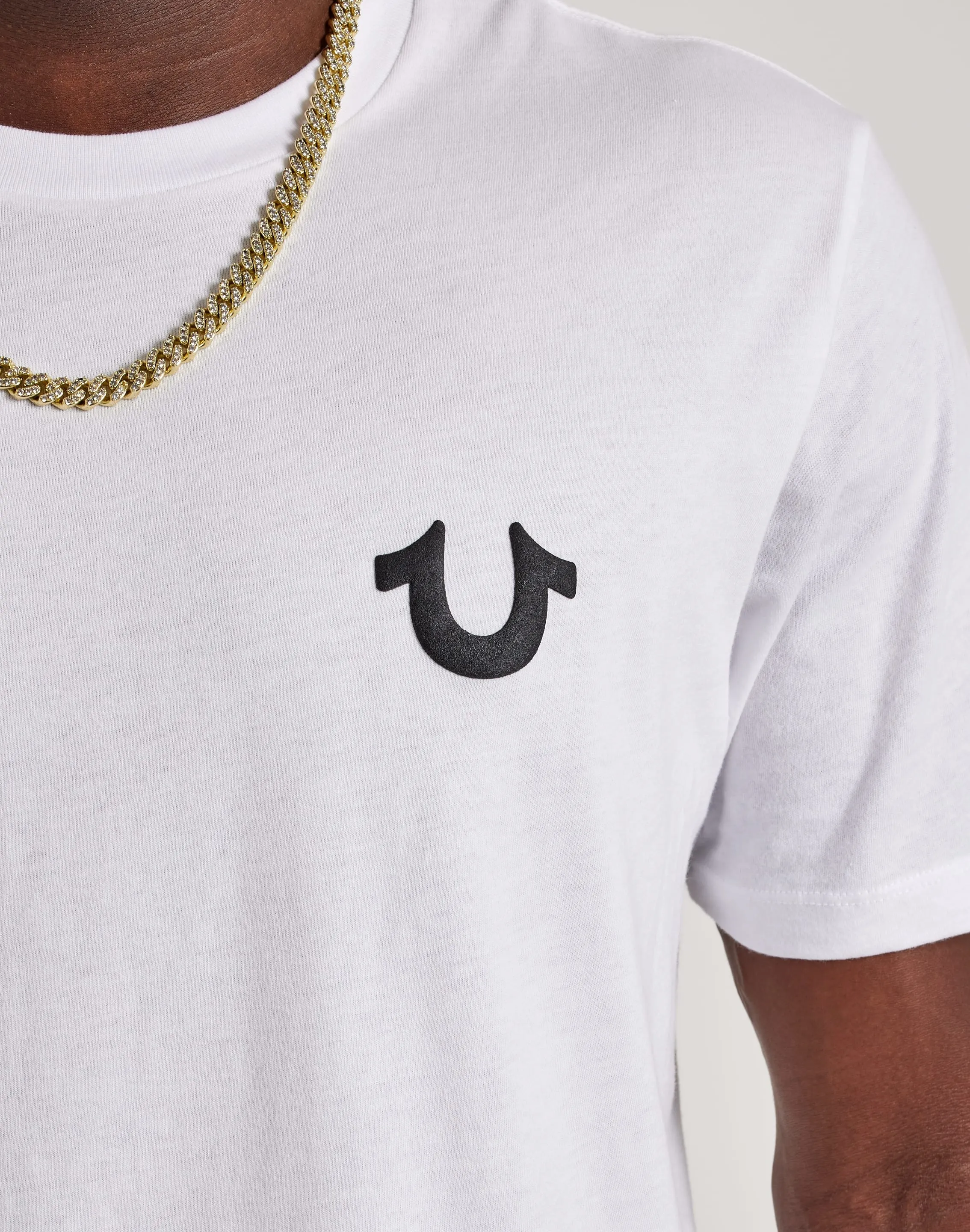 True Religion Buddha Logo Seal Tee