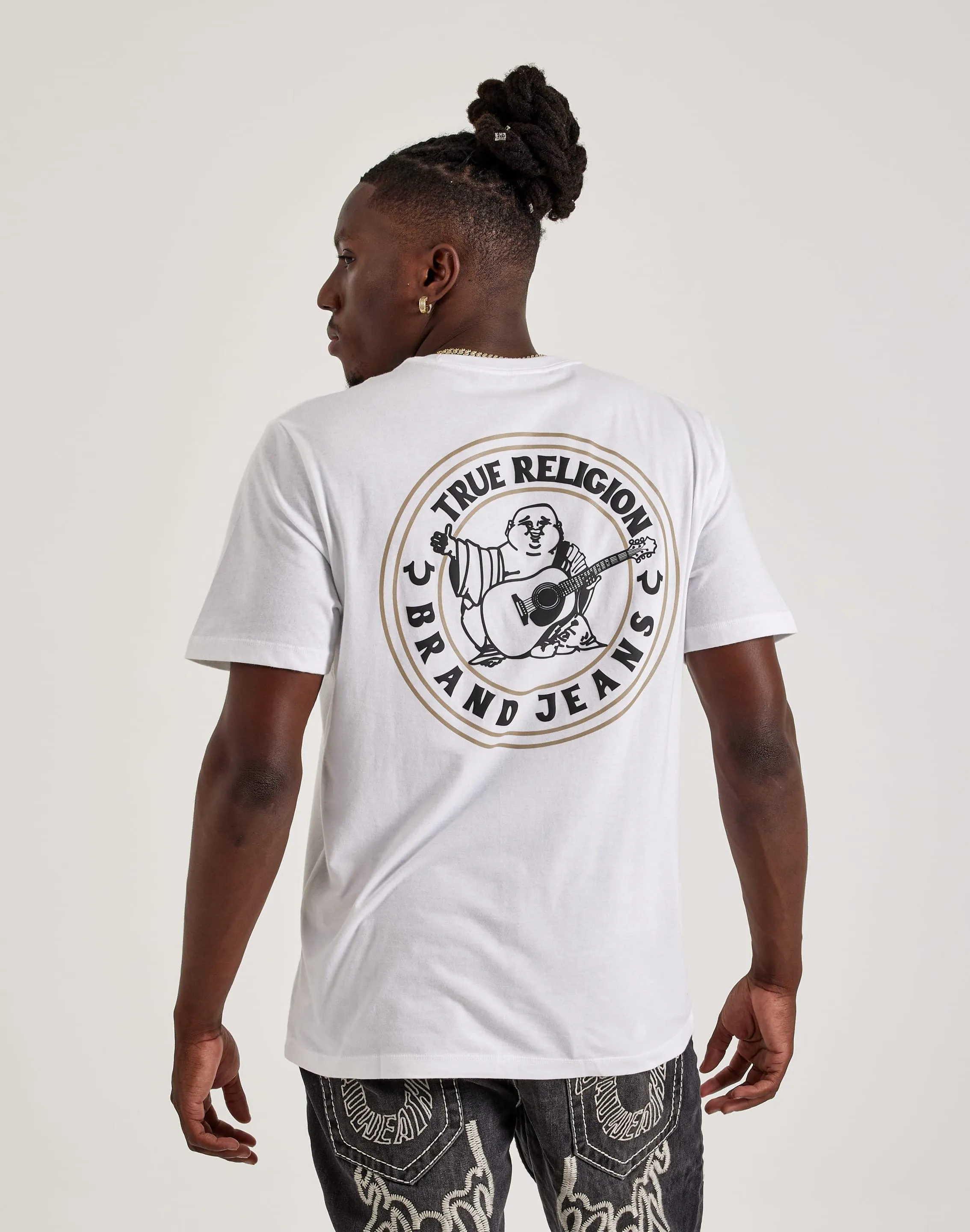 True Religion Buddha Logo Seal Tee