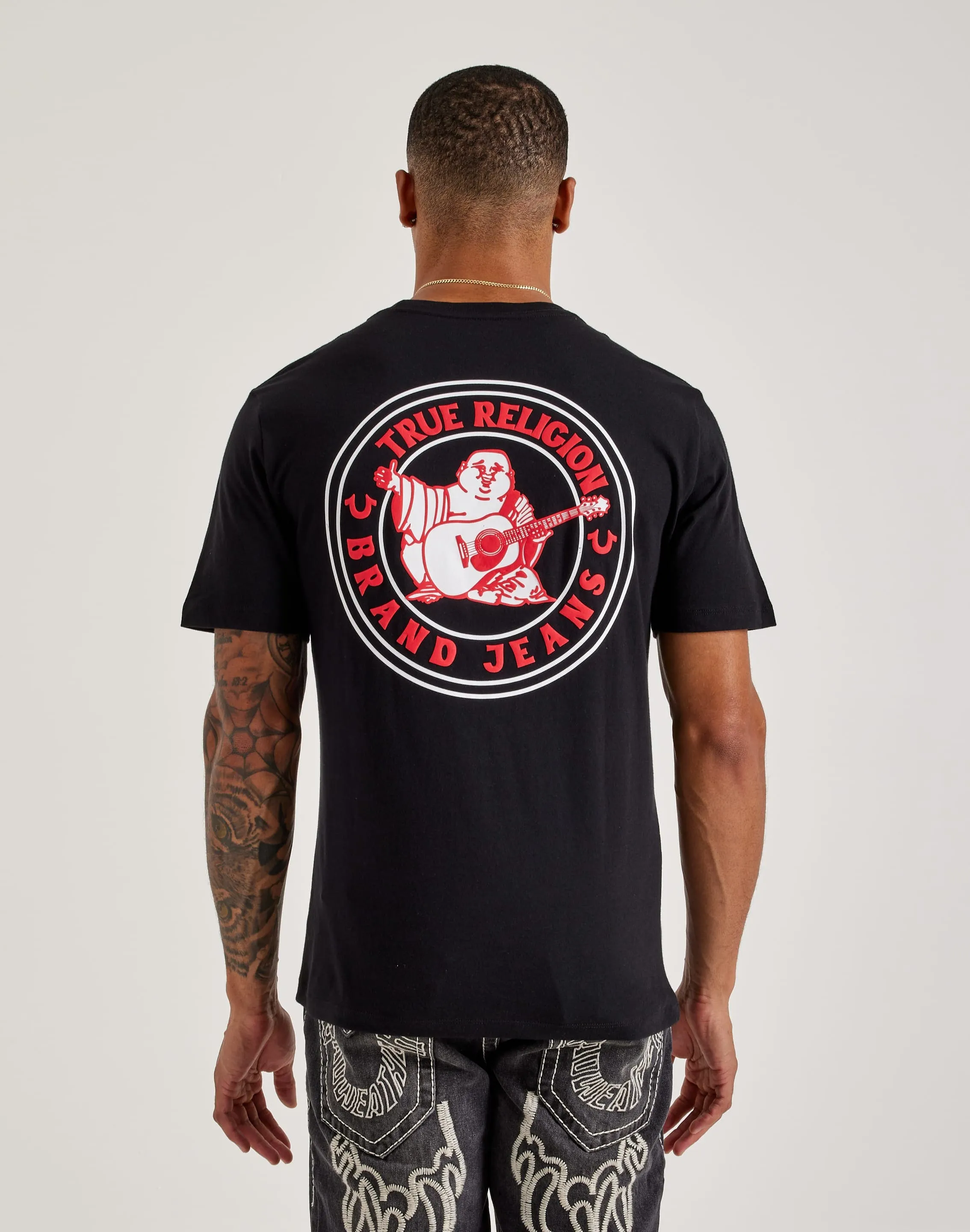 True Religion Buddha Logo Seal Tee
