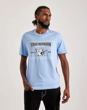 True Religion Buddha Stamp Tee