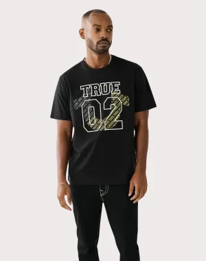 True Religion City Black Tee