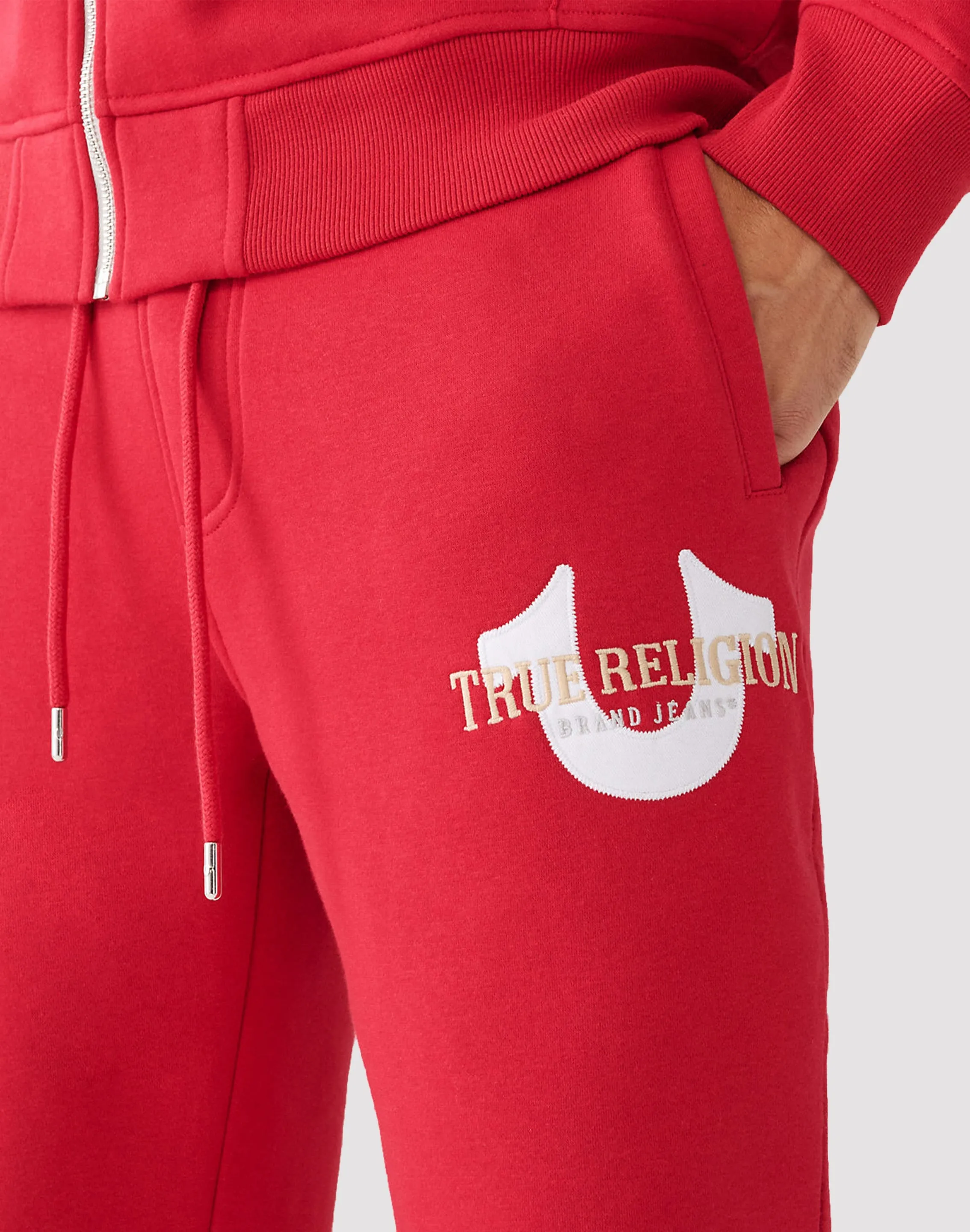 True Religion DB Red Jogger