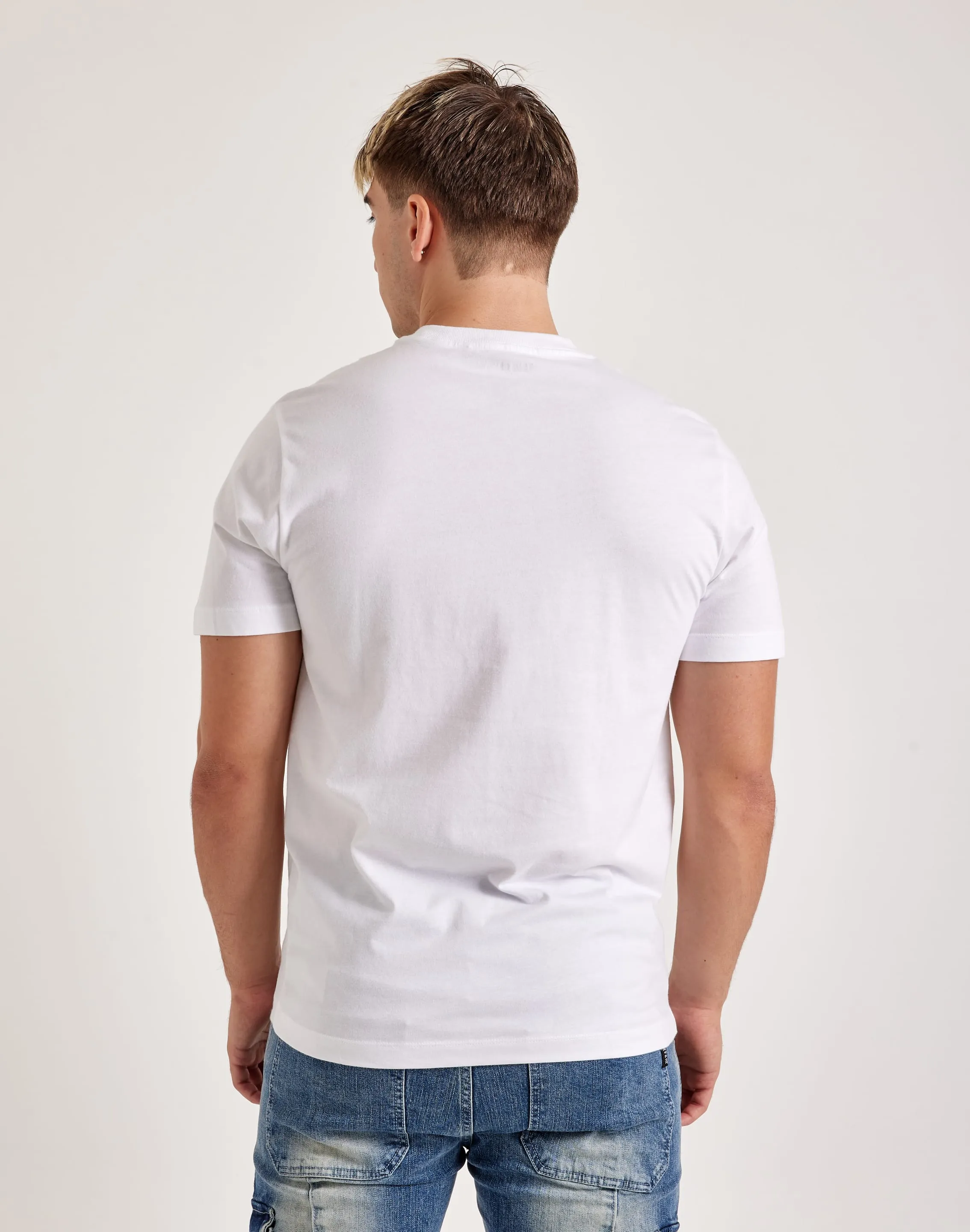 True Religion Half Face Buddha Tee