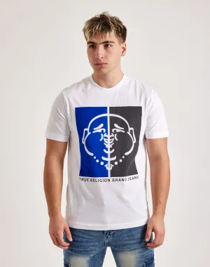 True Religion Half Face Buddha Tee