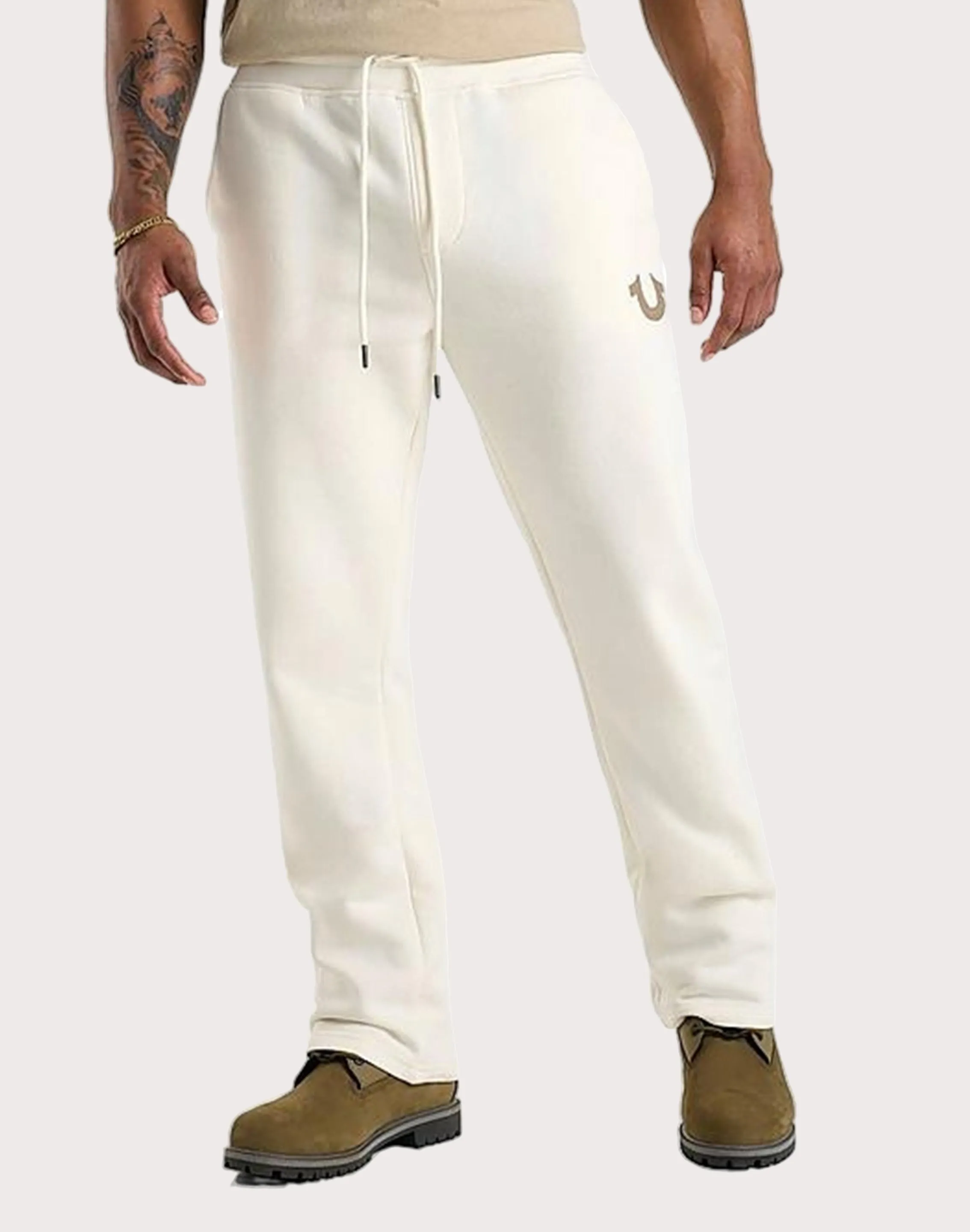 True Religion Horseshoe Logo Fleece Joggers