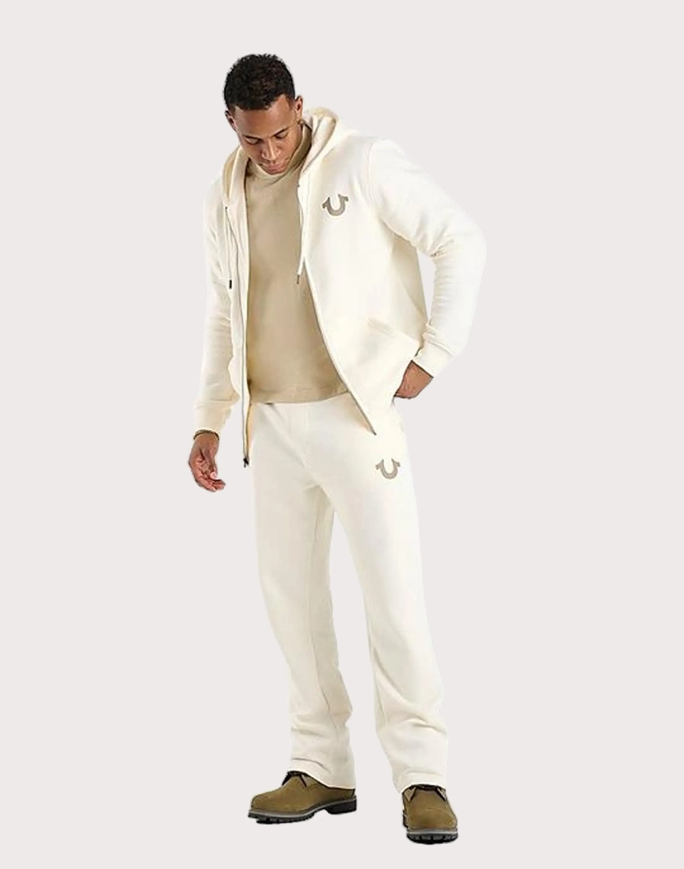 True Religion Horseshoe Logo Fleece Joggers