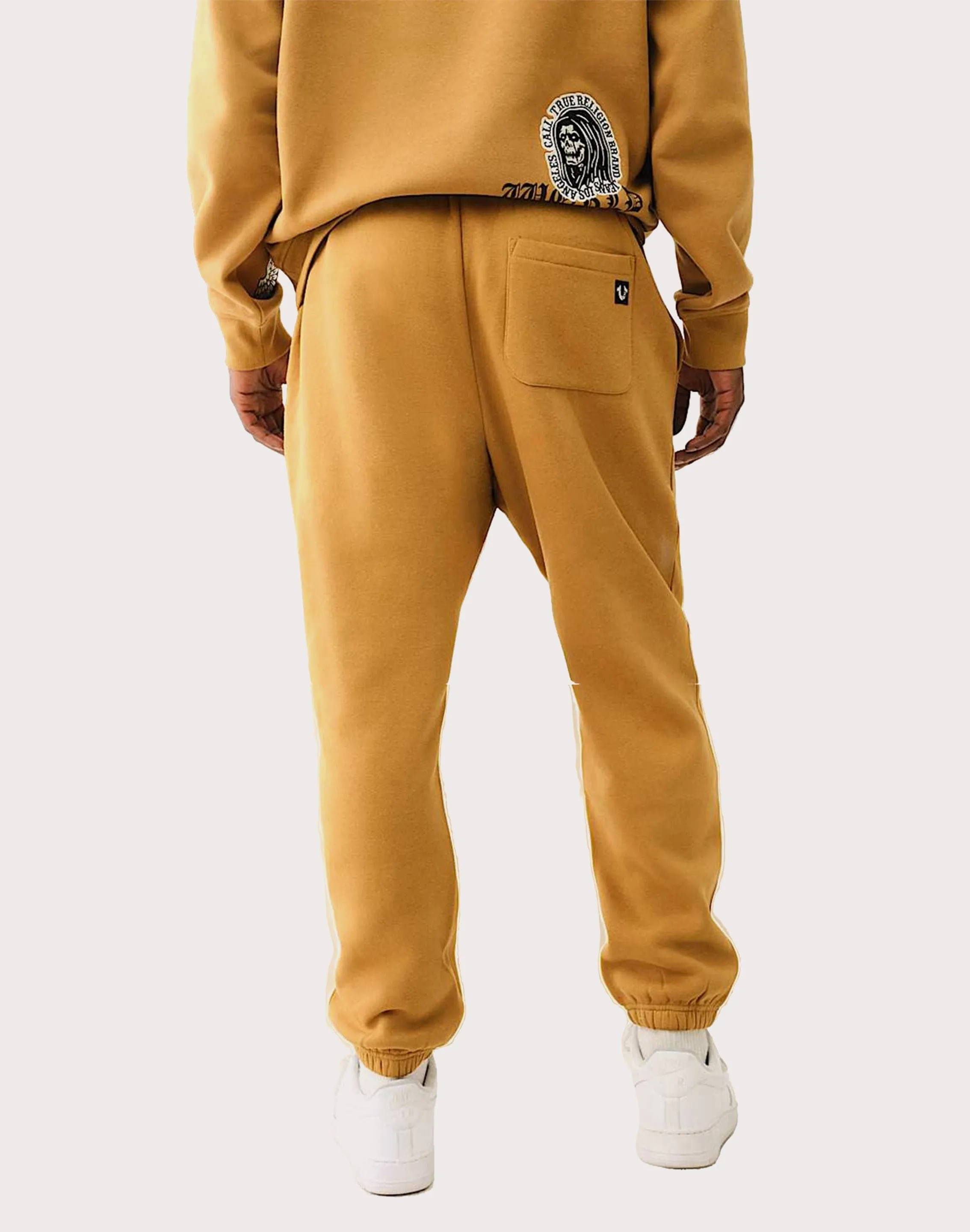 True Religion Logo Patch Embroidery Joggers