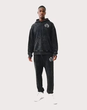 True Religion Mineral Wash Buddha Face Joggers
