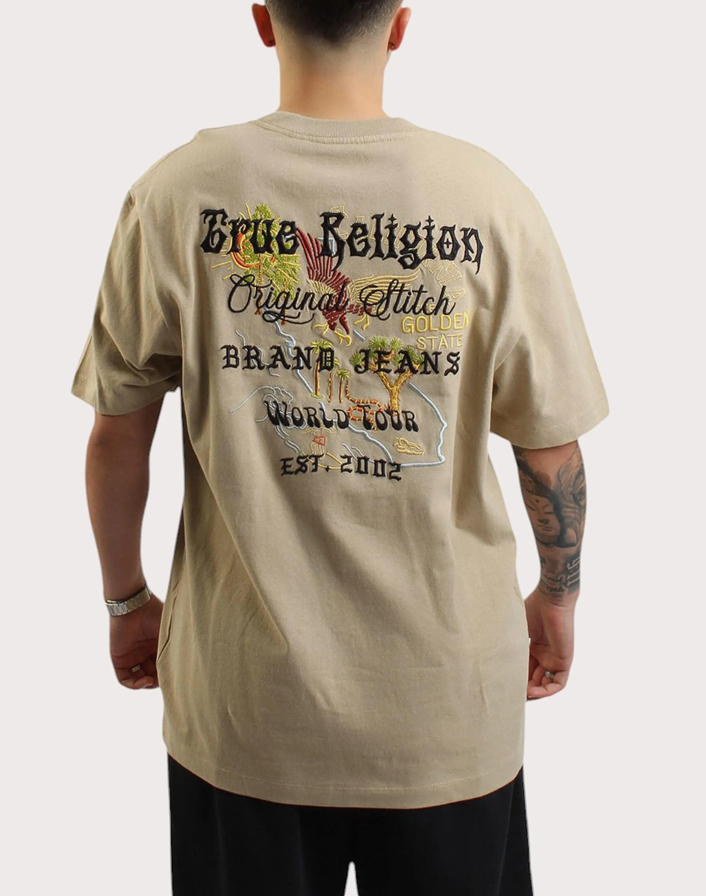 True Religion Nature Logo Heavyweight Tee