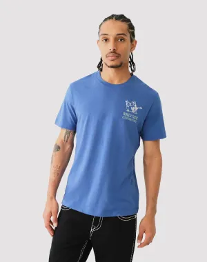 True Religion Ombre Logo Crew Tee