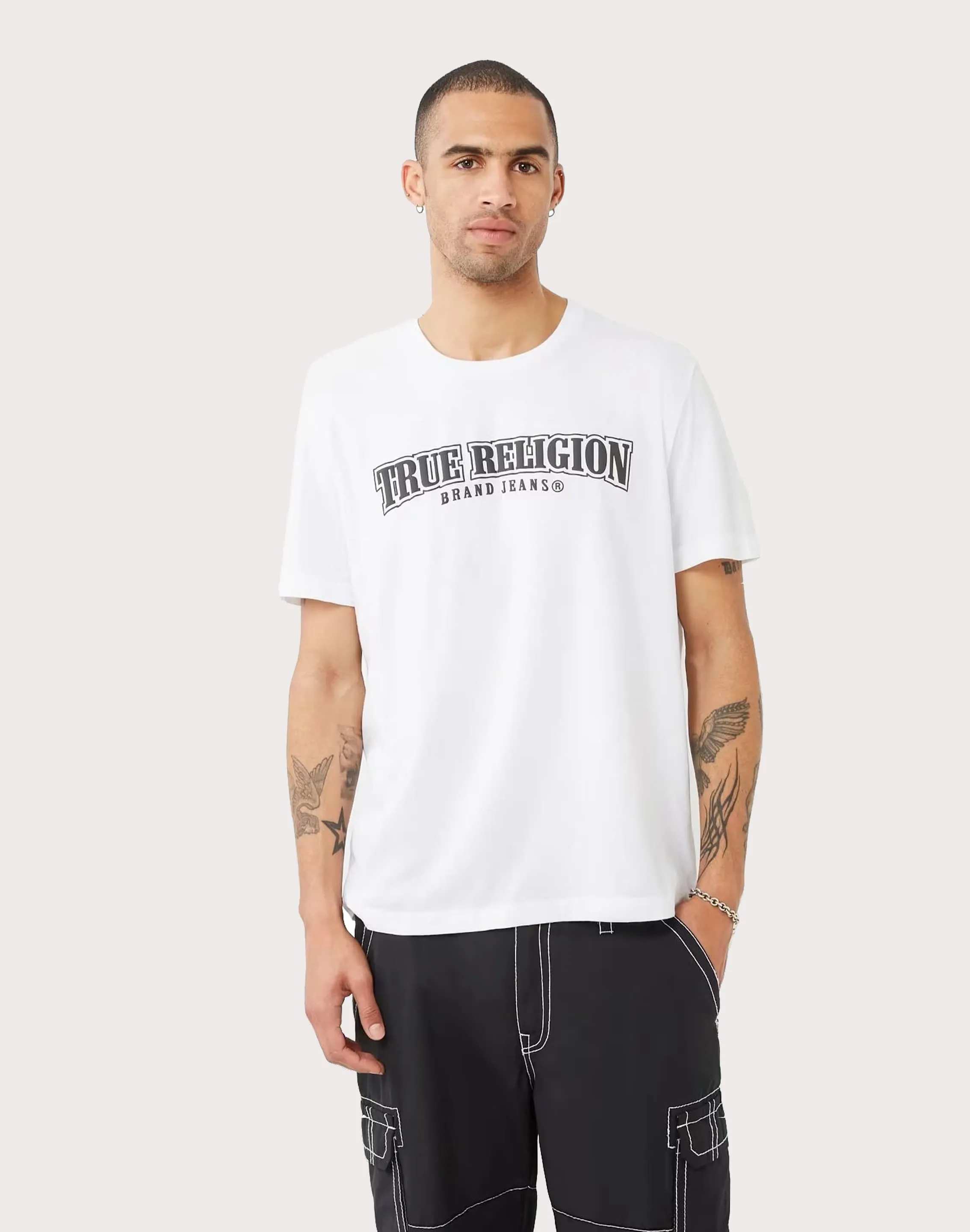 True Religion Painted Horseshoe Relaxed Tee